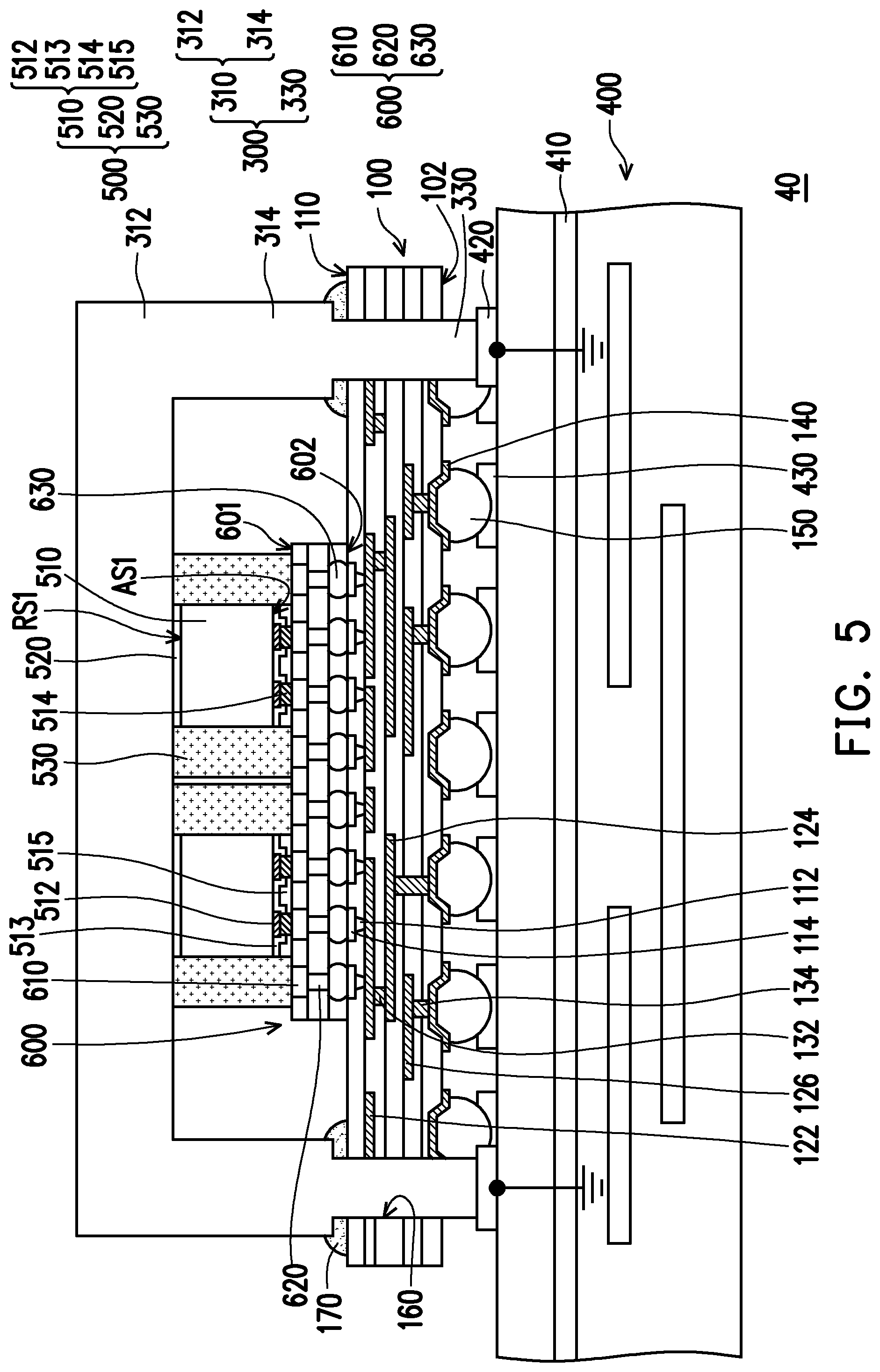 Patent US11776919 Figure 11 – Semiconductor package