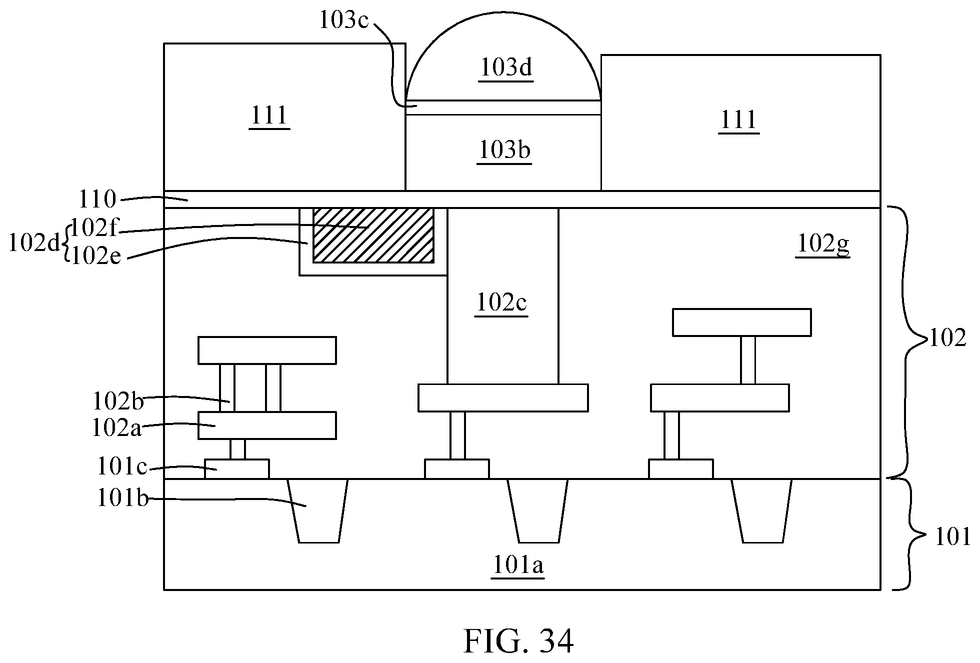 Patent US11776921 Figure 19 – Method of manufacturing semiconductor structure having polygonal bonding pad