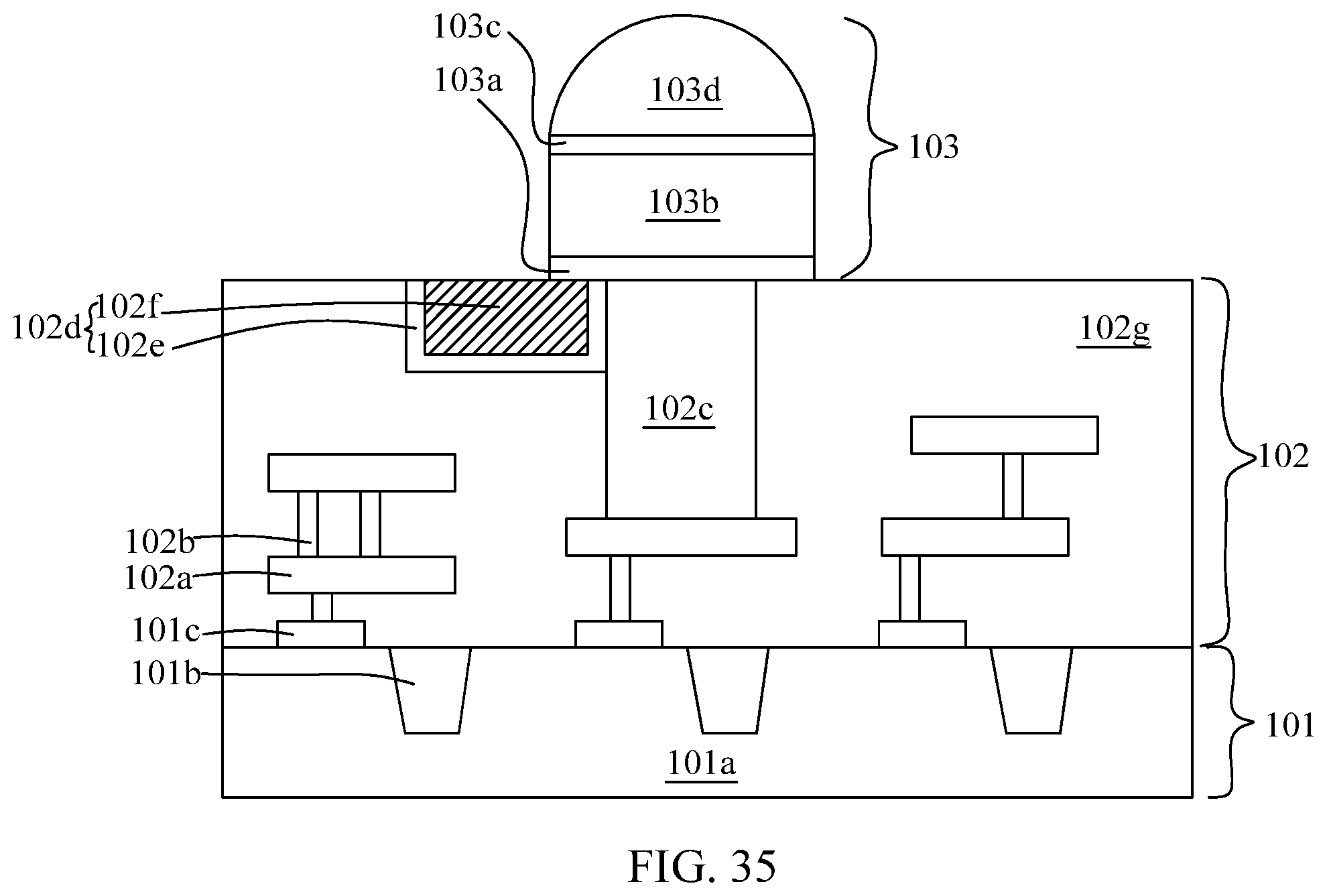 Patent US11776921 Figure 20 – Method of manufacturing semiconductor structure having polygonal bonding pad