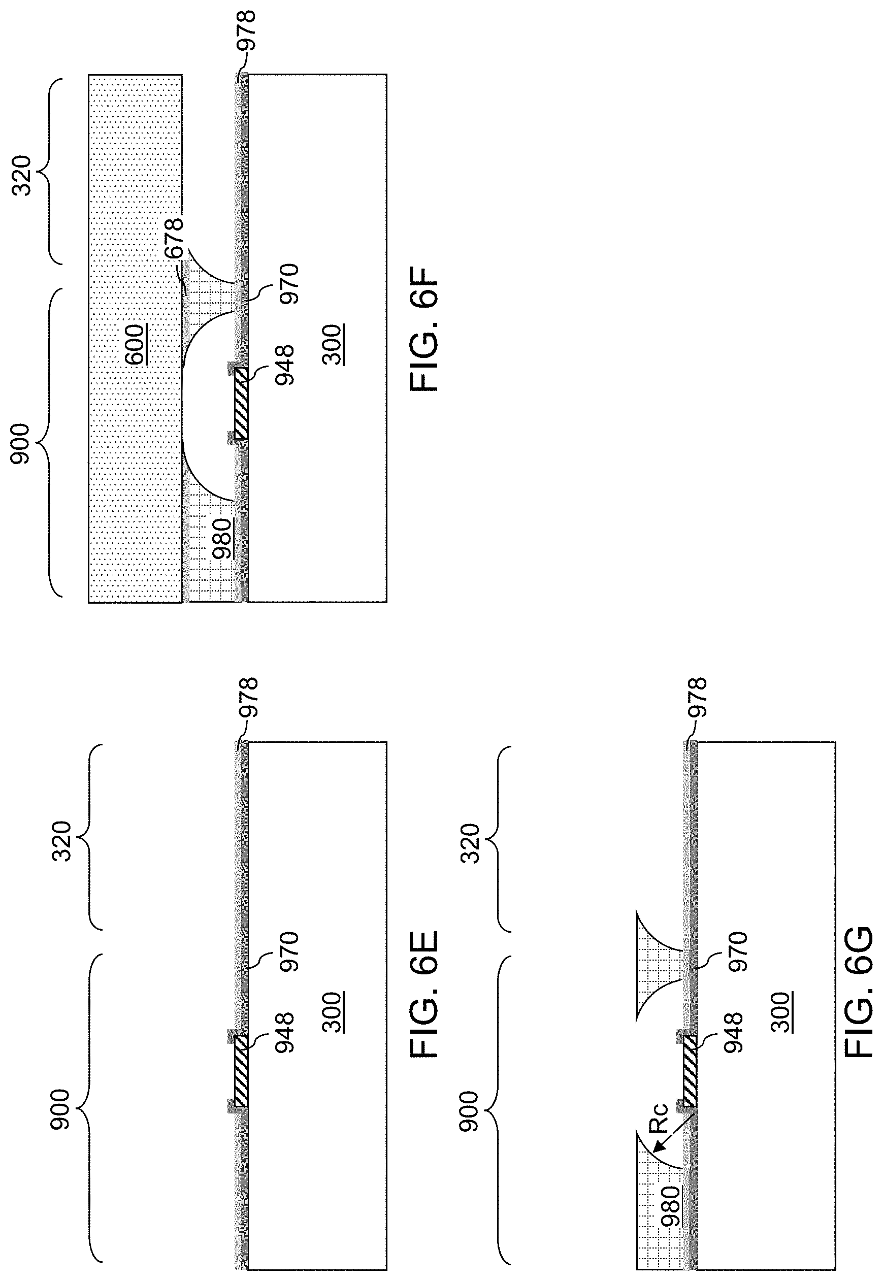 Patent US11776922 Figure 10 – Semiconductor structure containing pre-polymerized protective layer and method of making thereof