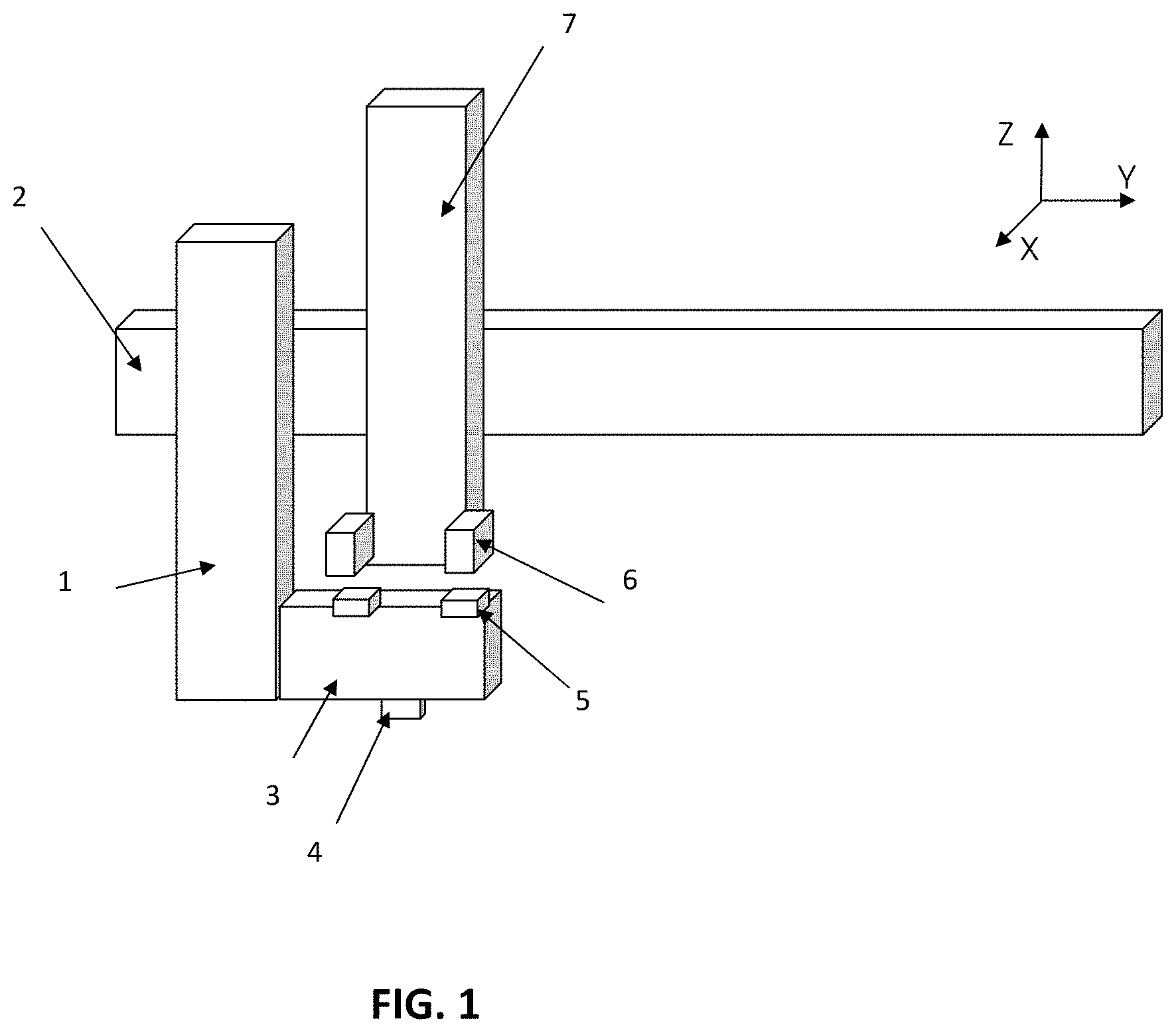Patent US11776930 Figure 1 – Die bond head apparatus with die holder motion table