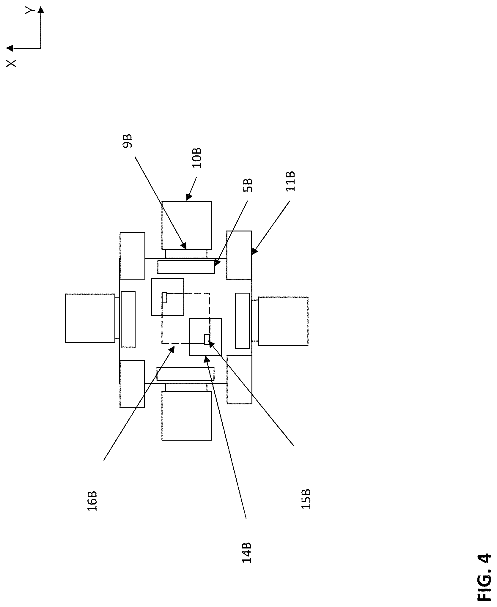 Patent US11776930 Figure 4 – Die bond head apparatus with die holder motion table