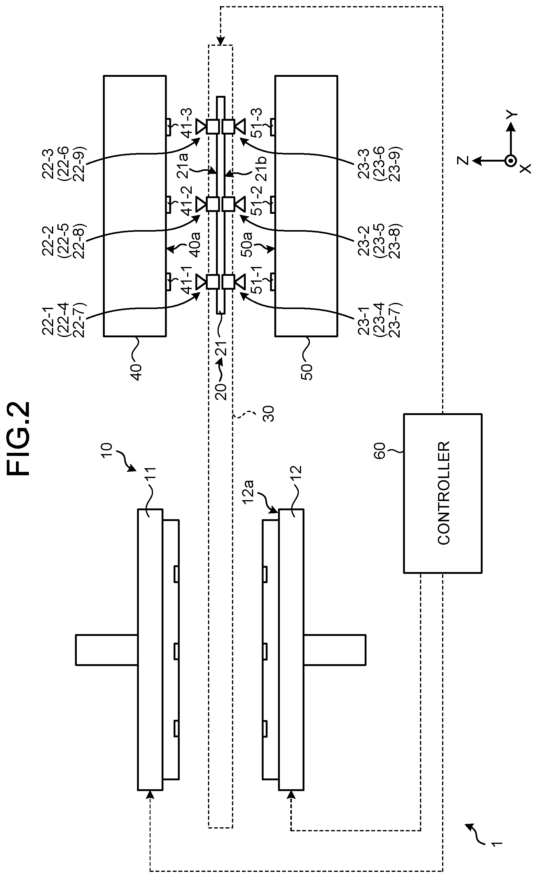 Patent US11776931 Figure 2 – Substrate bonding apparatus, manufacturing system, and semiconductor device manufacturing method