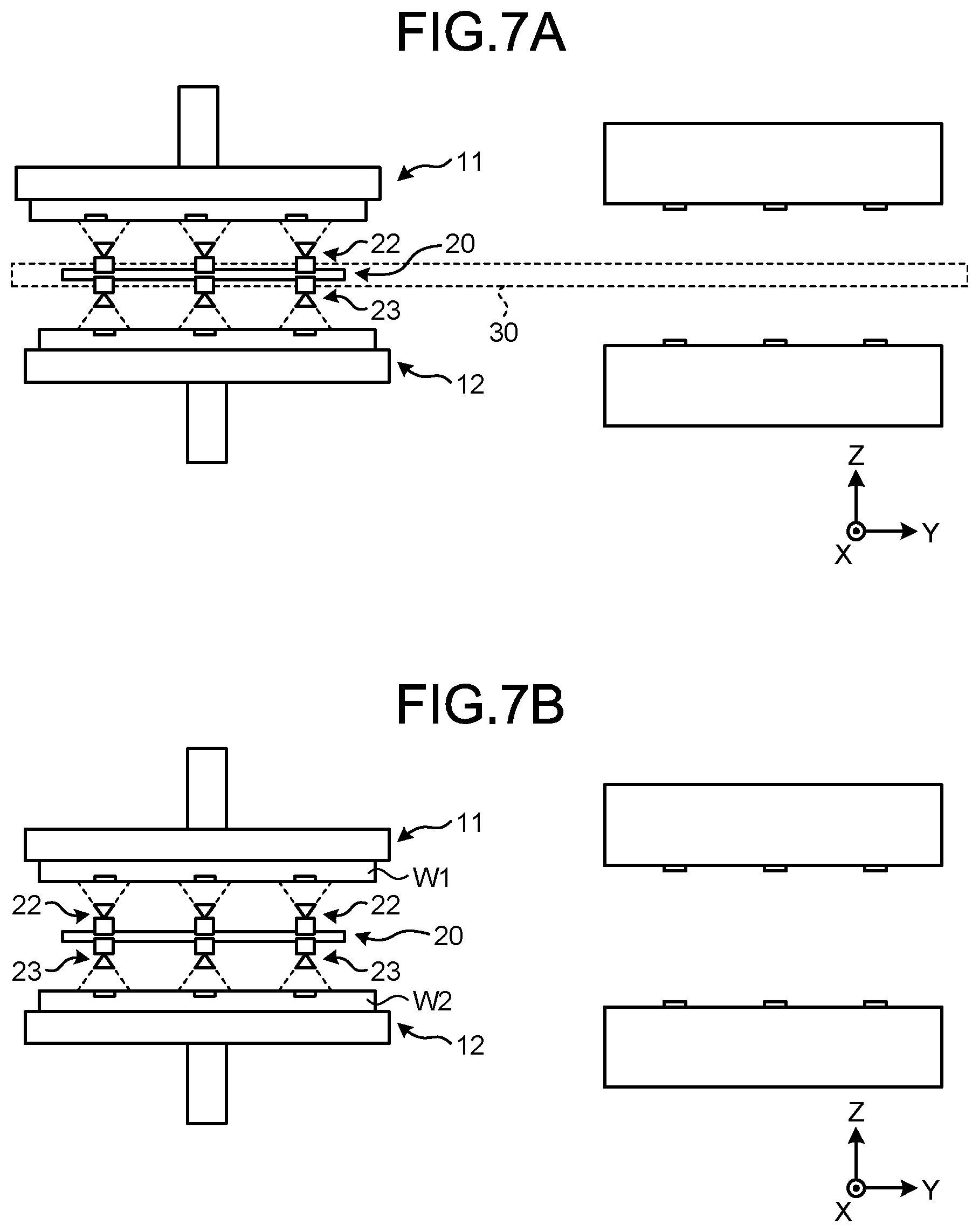 Patent US11776931 Figure 7 – Substrate bonding apparatus, manufacturing system, and semiconductor device manufacturing method