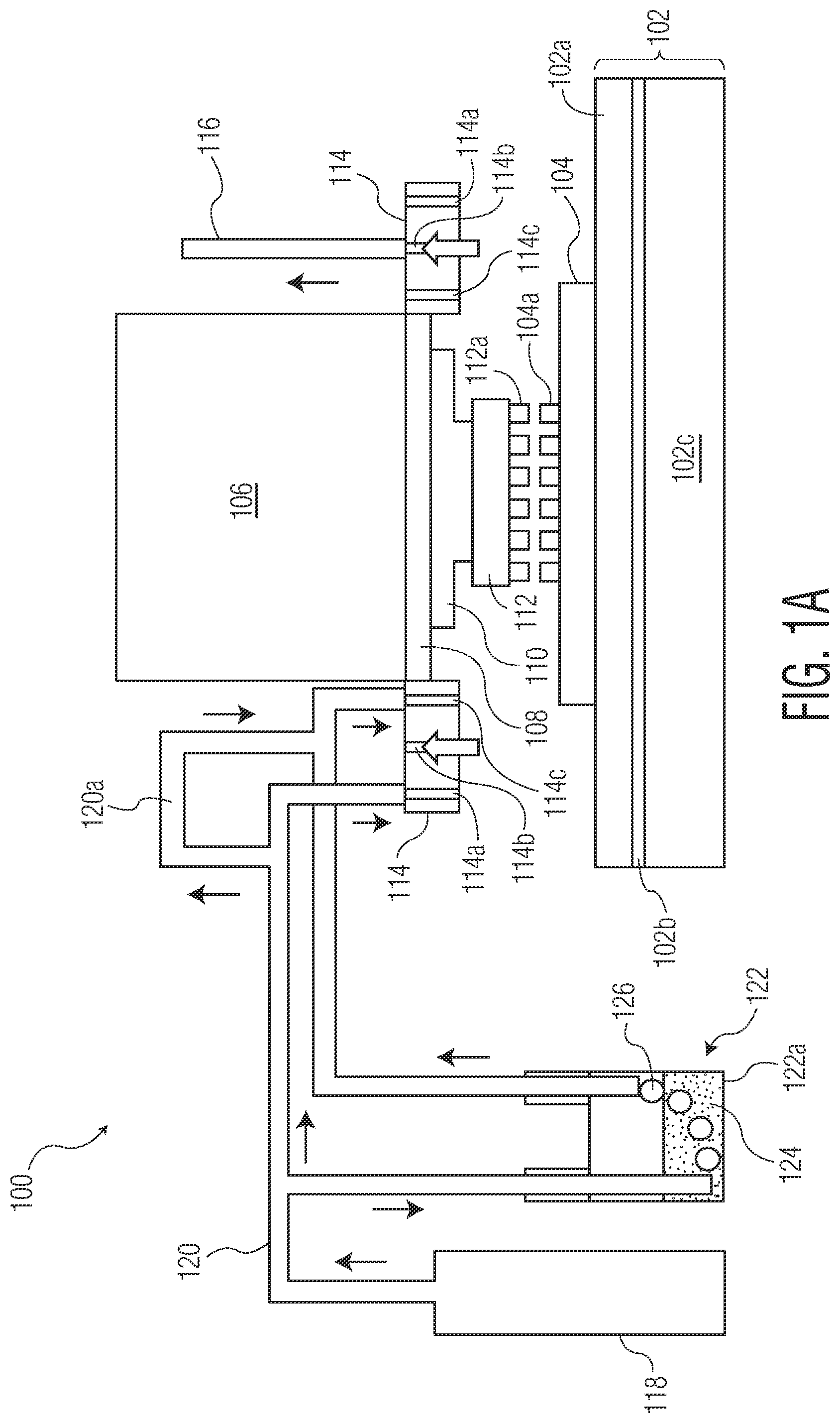 Patent US11776933 Figure 1 – Methods of bonding semiconductor elements to a substrate, including use of a reducing gas, and related bonding machines