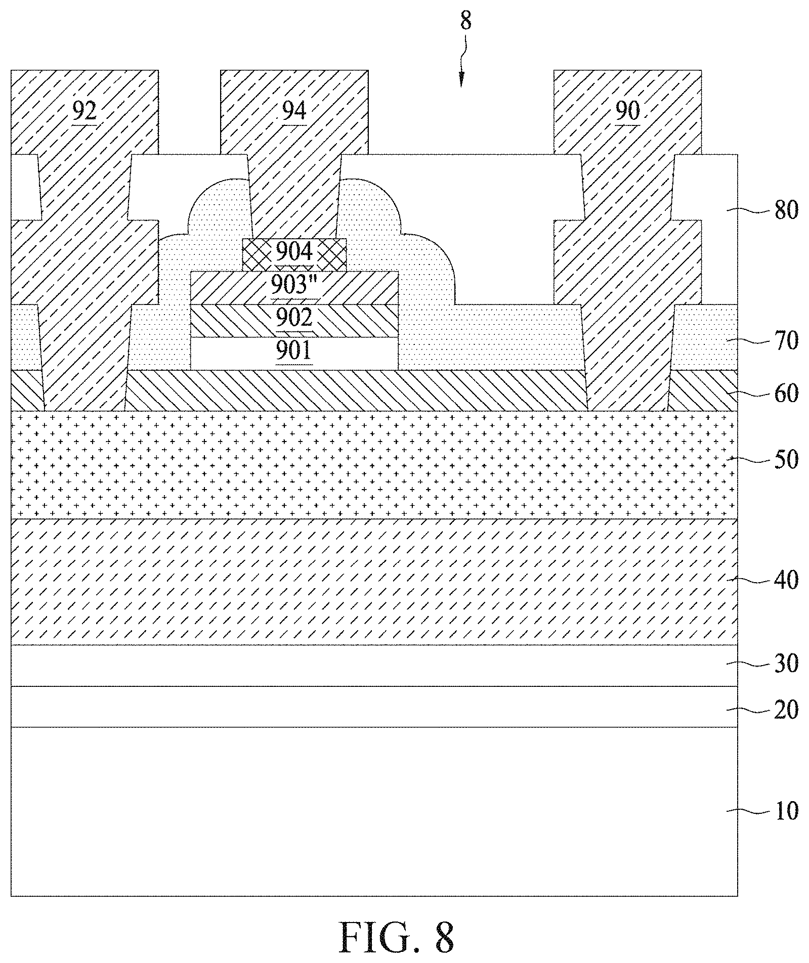 Patent US11776934 Figure 16 – Semiconductor apparatus and fabrication method thereof
