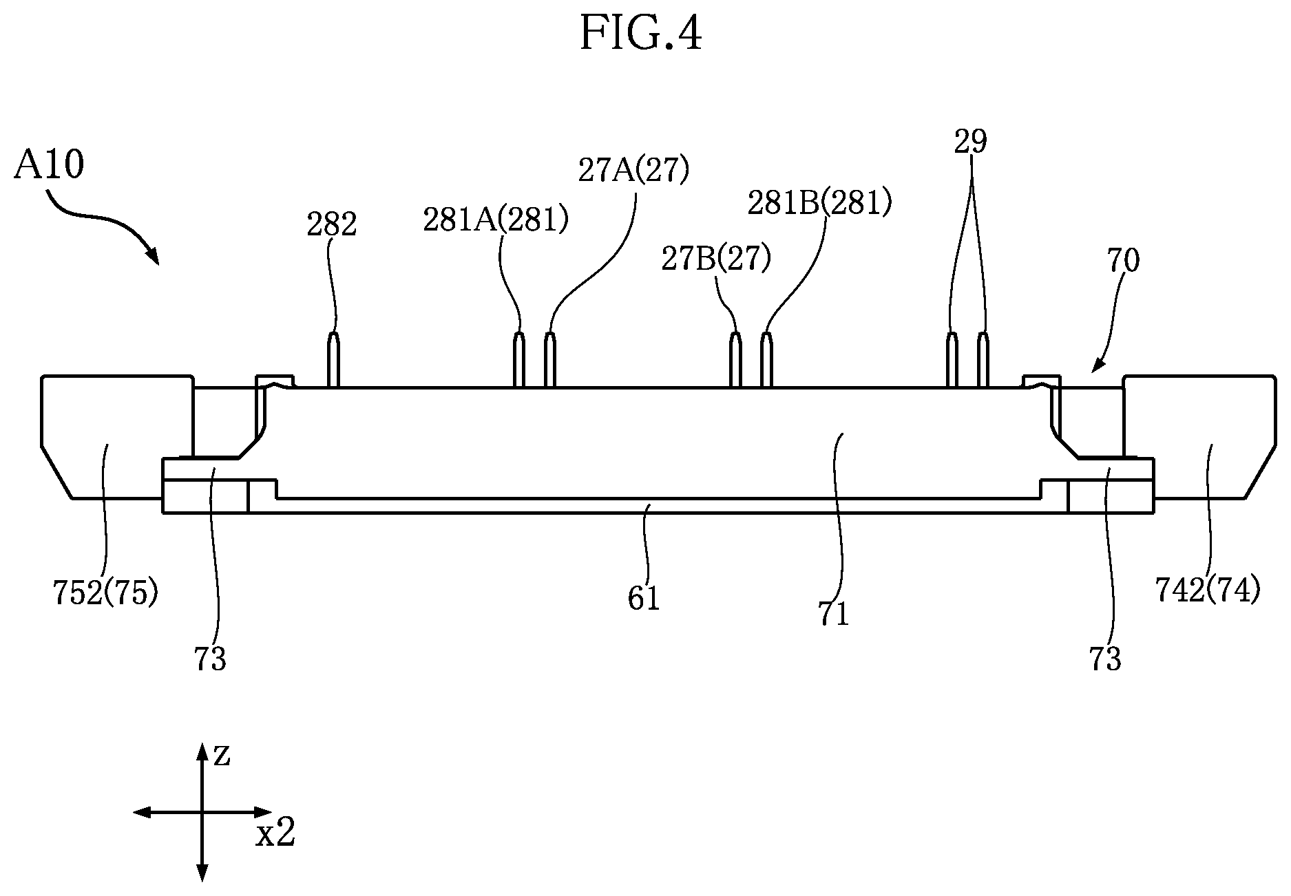 Patent US11776936 Figure 4 – Semiconductor device