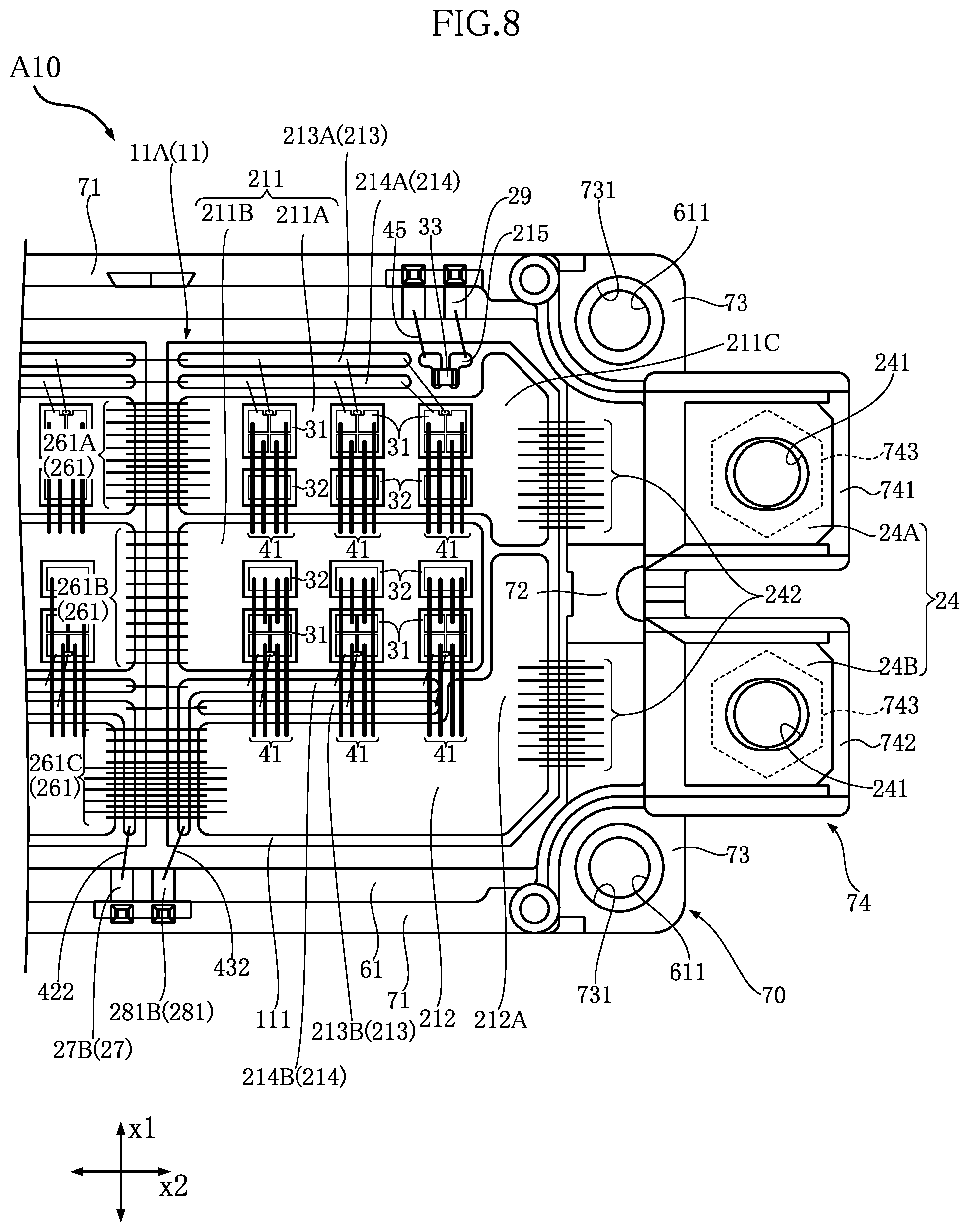 Patent US11776936 Figure 7 – Semiconductor device