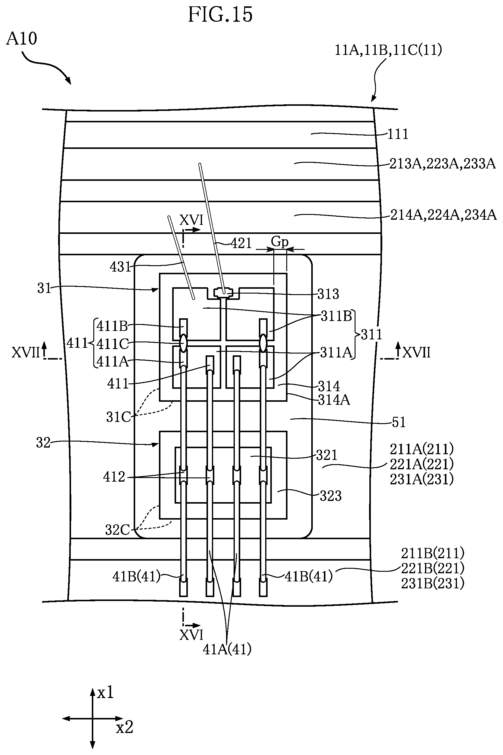 Patent US11776936 Figure 12 – Semiconductor device