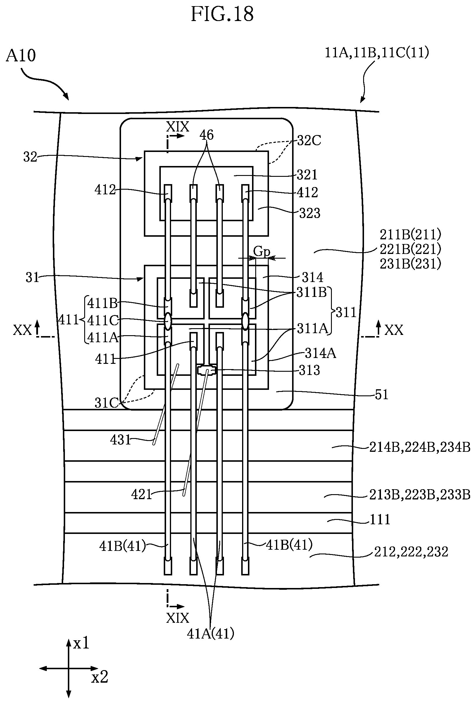 Patent US11776936 Figure 14 – Semiconductor device