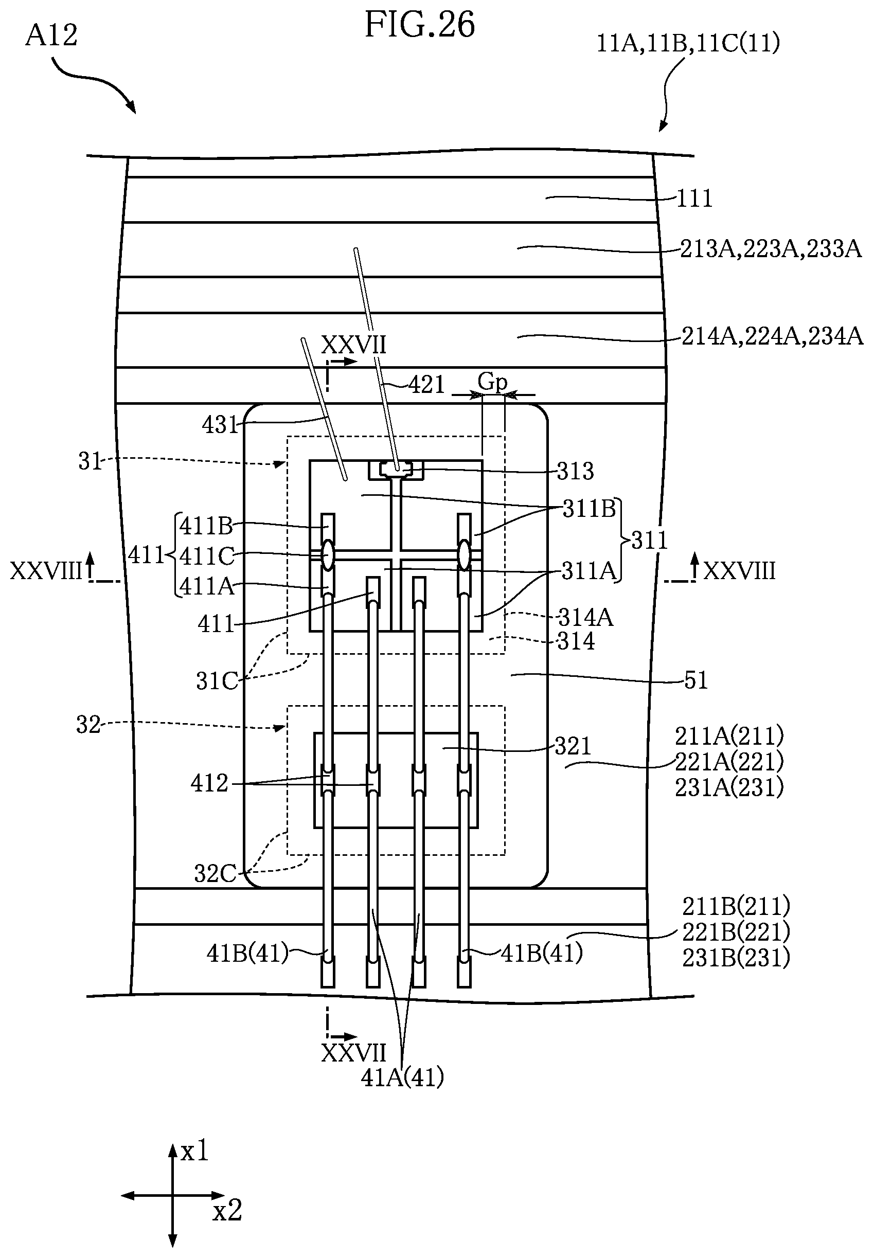 Patent US11776936 Figure 19 – Semiconductor device