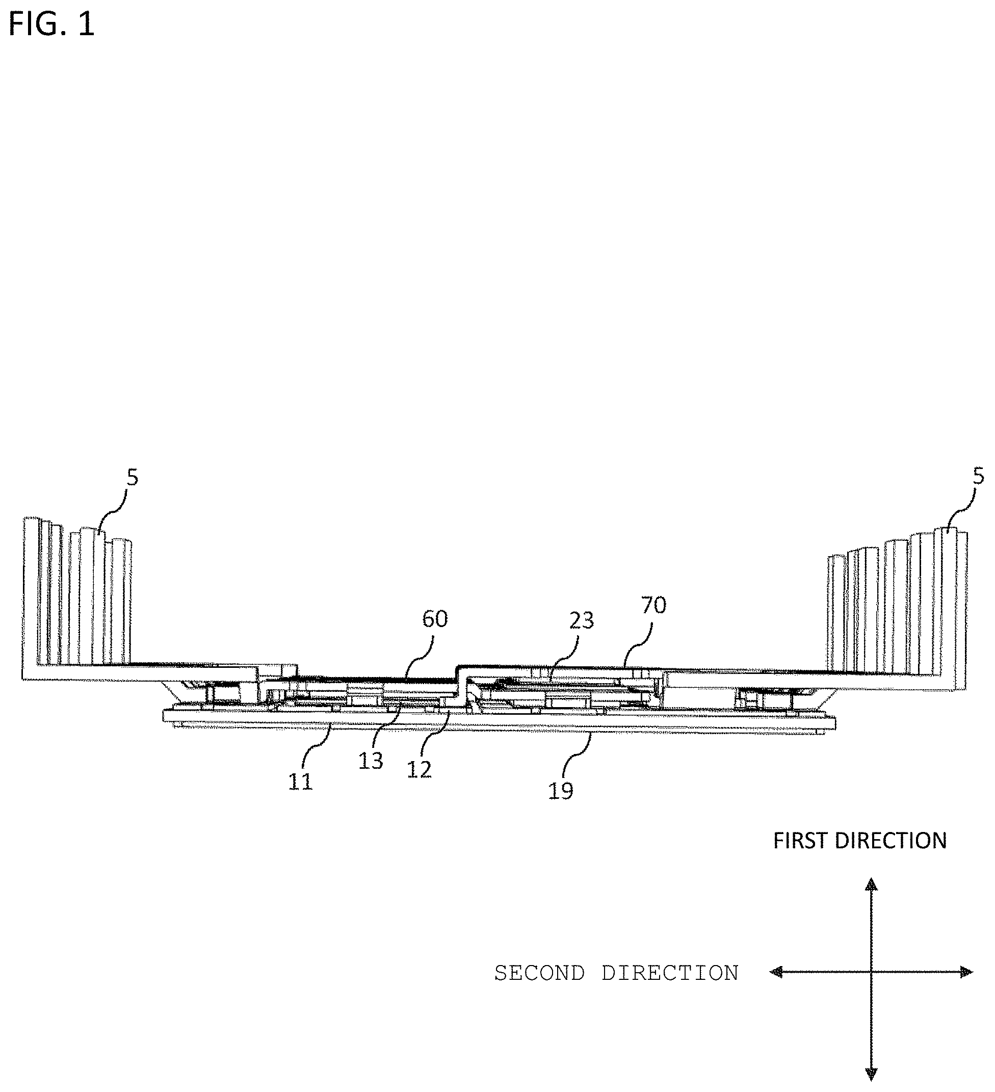 Patent US11776937 Figure 1 – Electronic module