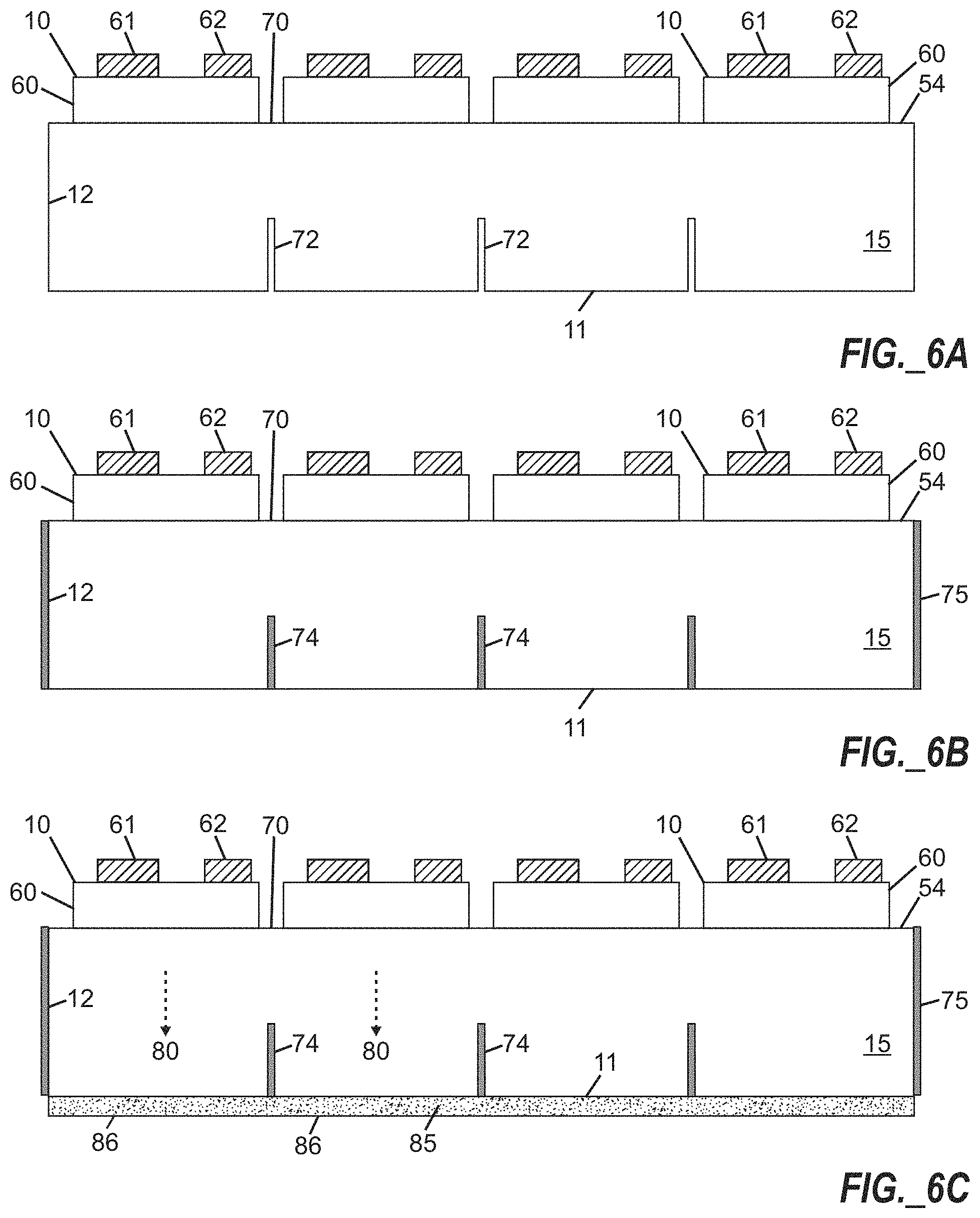 Patent US11776938 Figure 8 – High density pixelated LED and devices and methods thereof