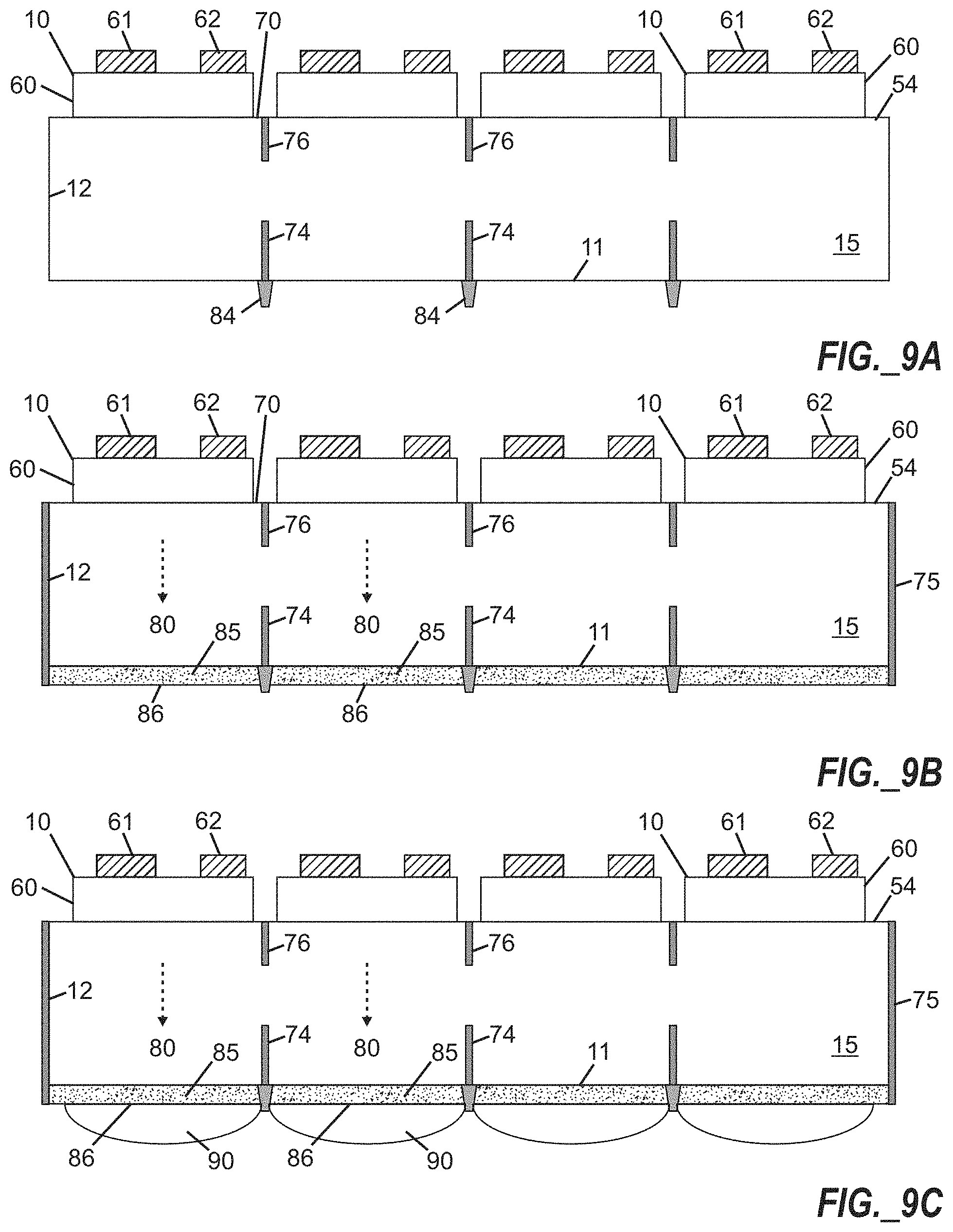 Patent US11776938 Figure 11 – High density pixelated LED and devices and methods thereof