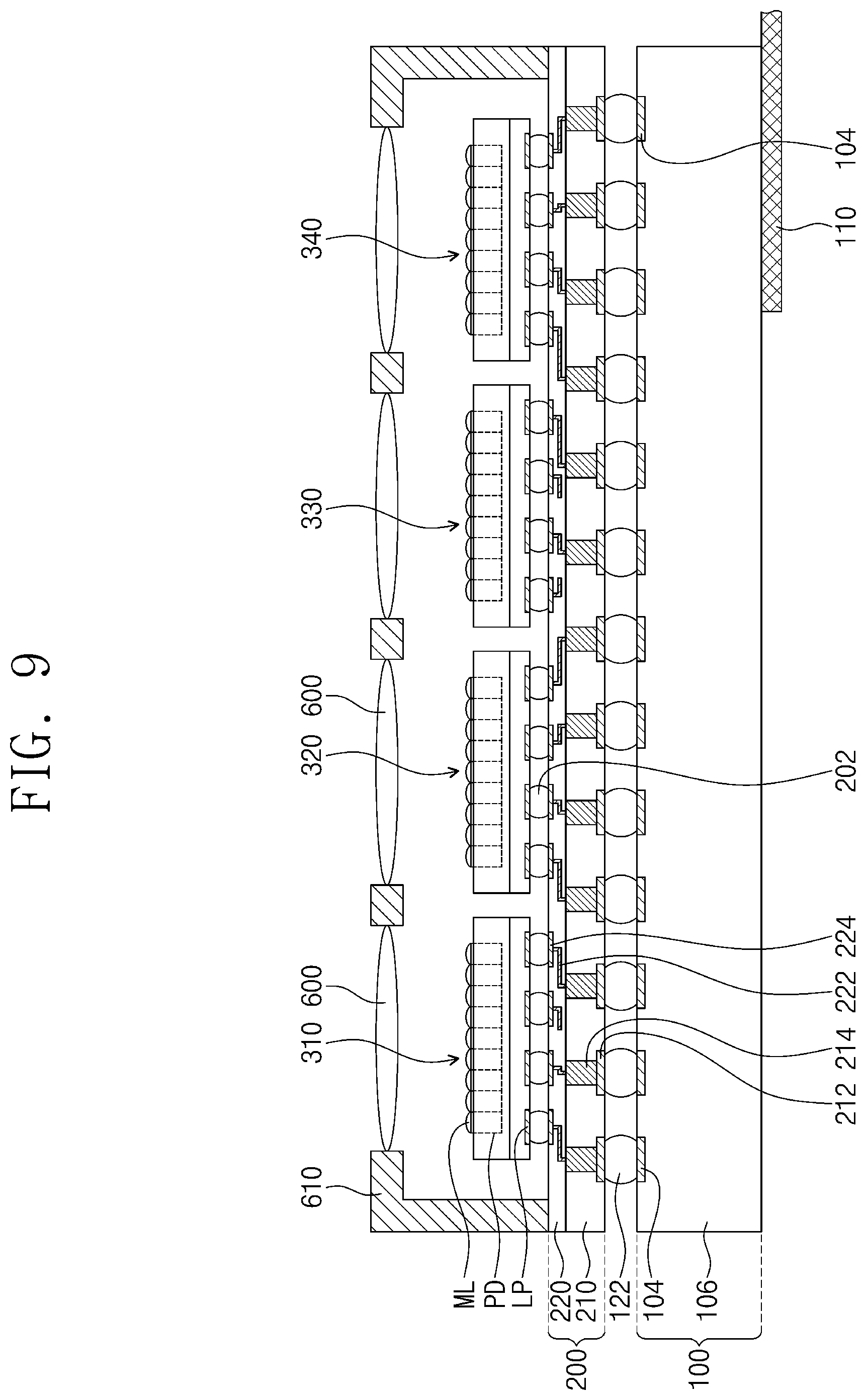 Patent US11776941 Figure 9 – Semiconductor package
