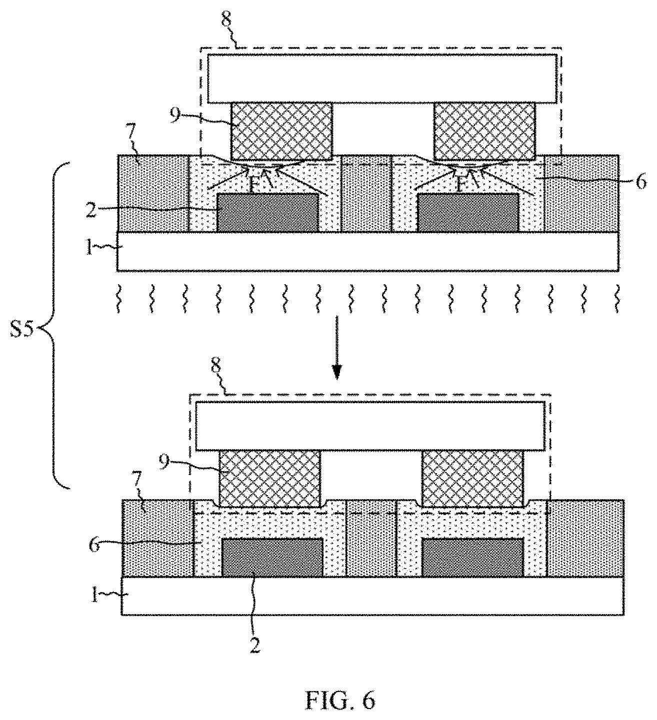 Patent US11776942 Figure 5 – Method for manufacturing display panel, display panel, and display apparatus