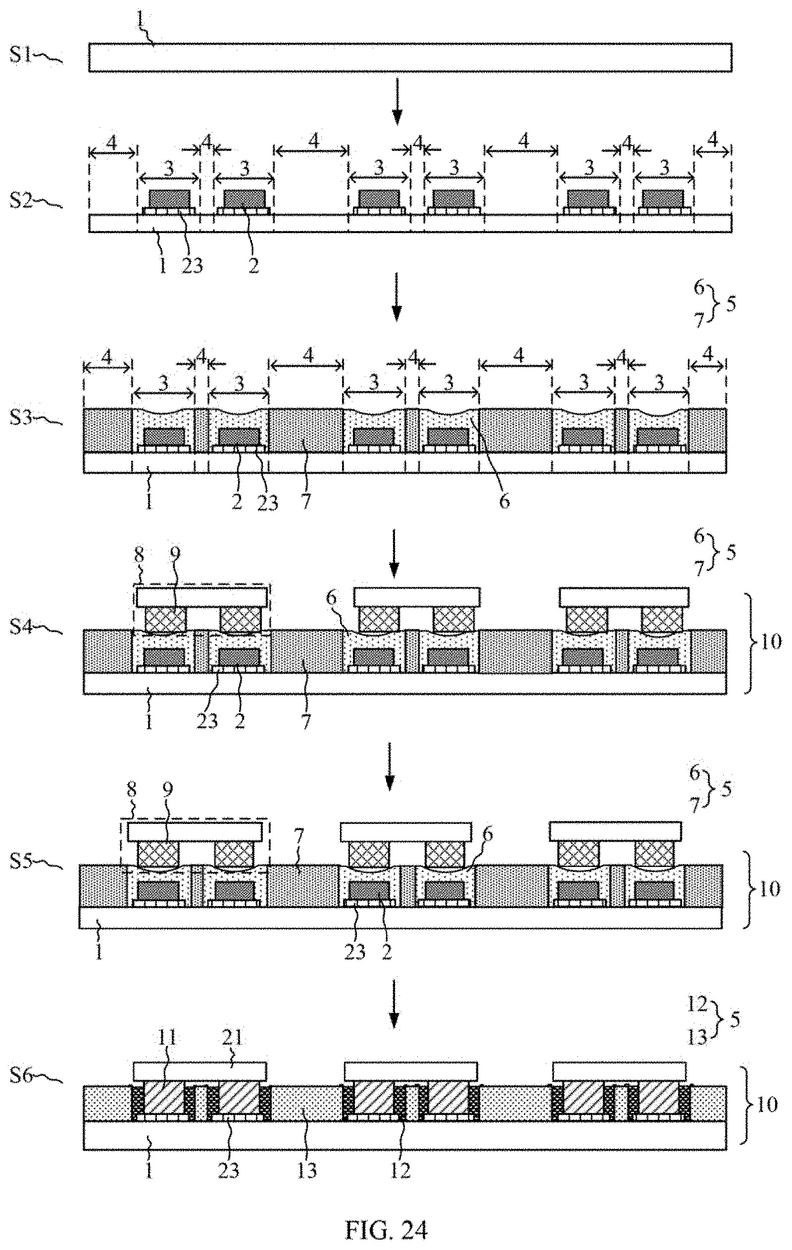 Patent US11776942 Figure 16 – Method for manufacturing display panel, display panel, and display apparatus