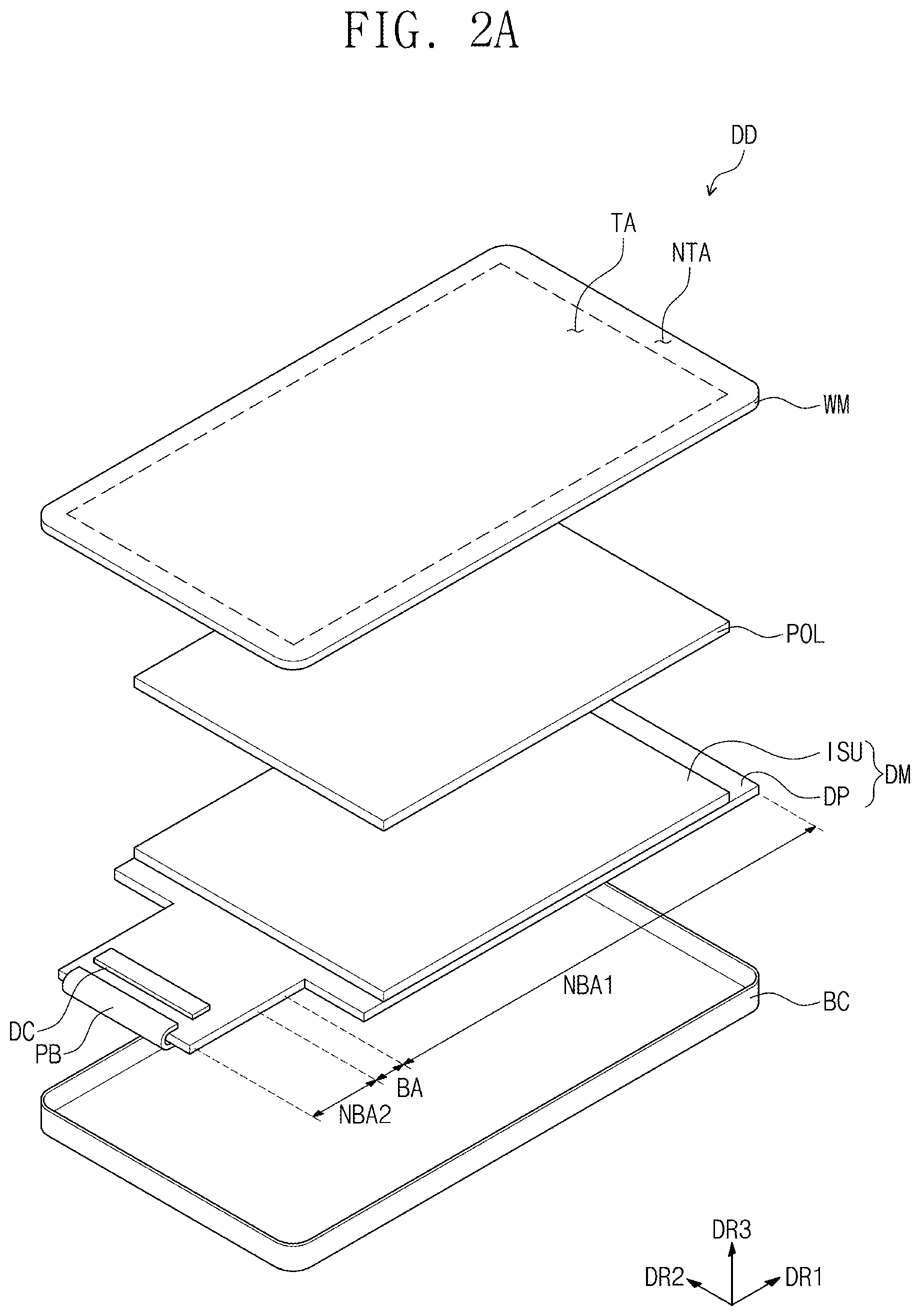 Patent US11776943 Figure 2 – Display panel and manufacturing method for same