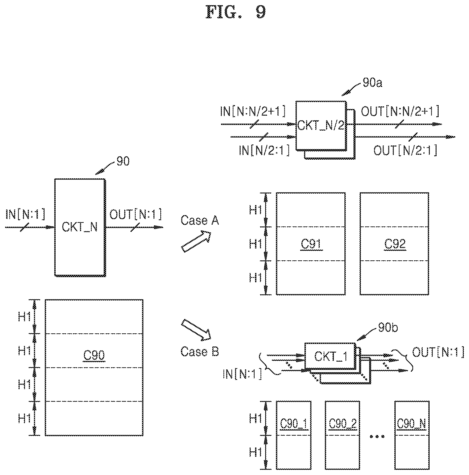 Patent US11776950 Figure 13 – Integrated circuit including cells with different heights and method of designing the same
