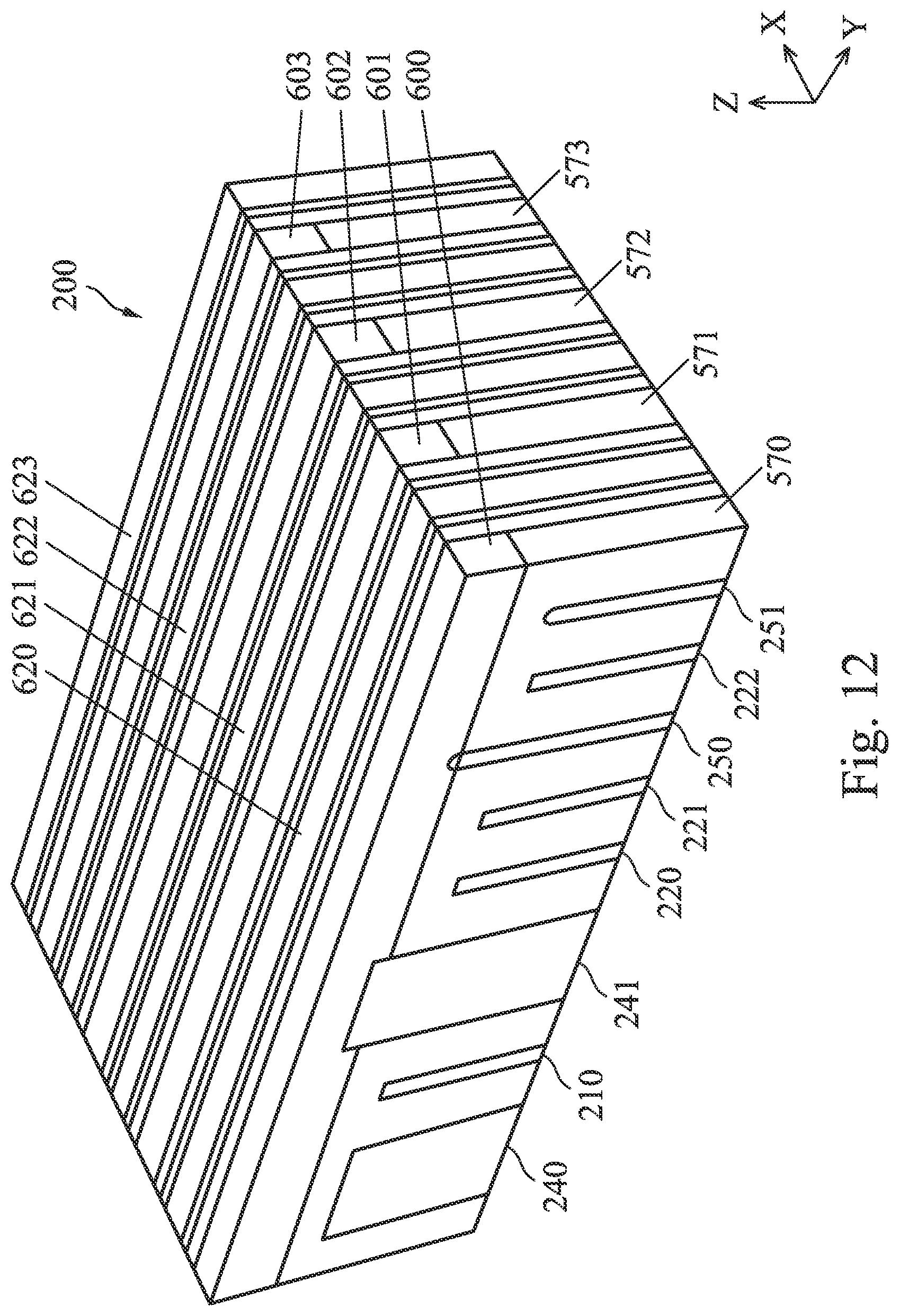 Patent US11776961 Figure 12 – Semiconductor device and manufacturing method thereof for selectively etching dummy fins
