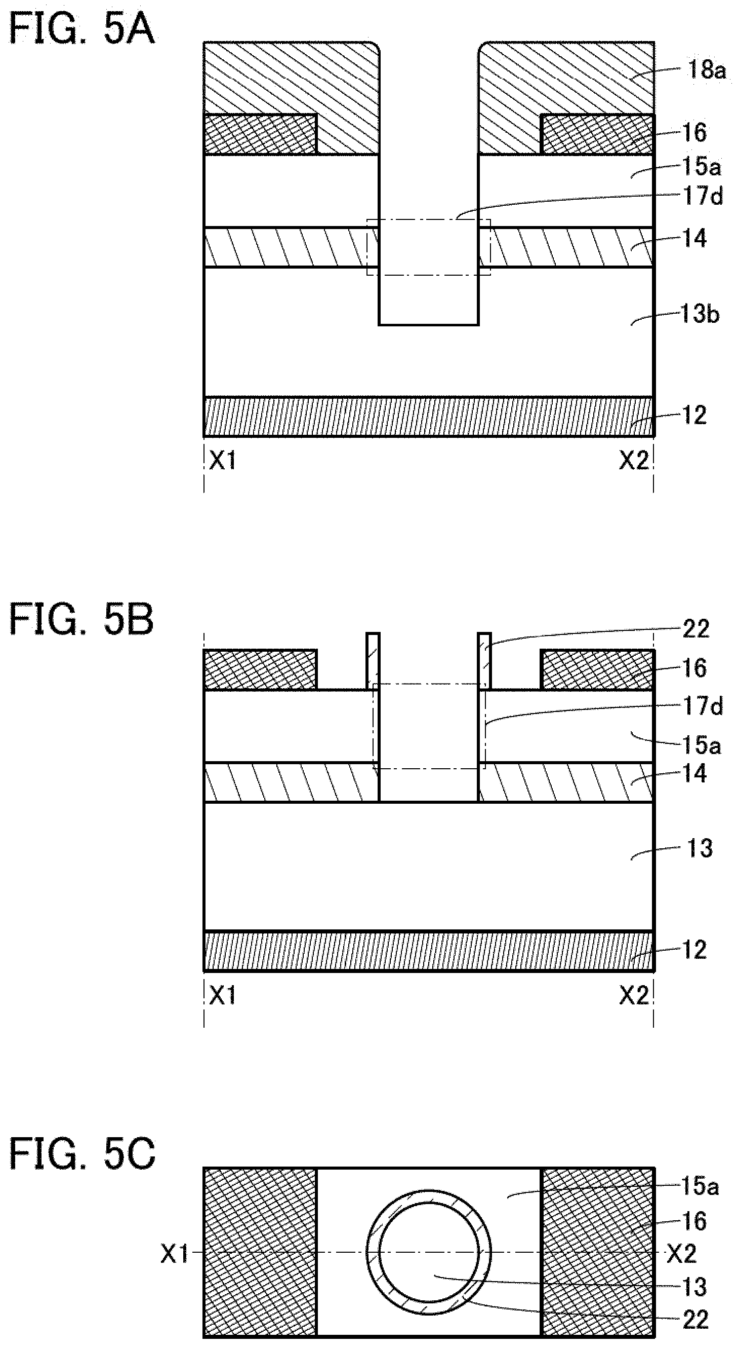 Patent US11776966 Figure 5 – Semiconductor device and method for manufacturing the semiconductor device