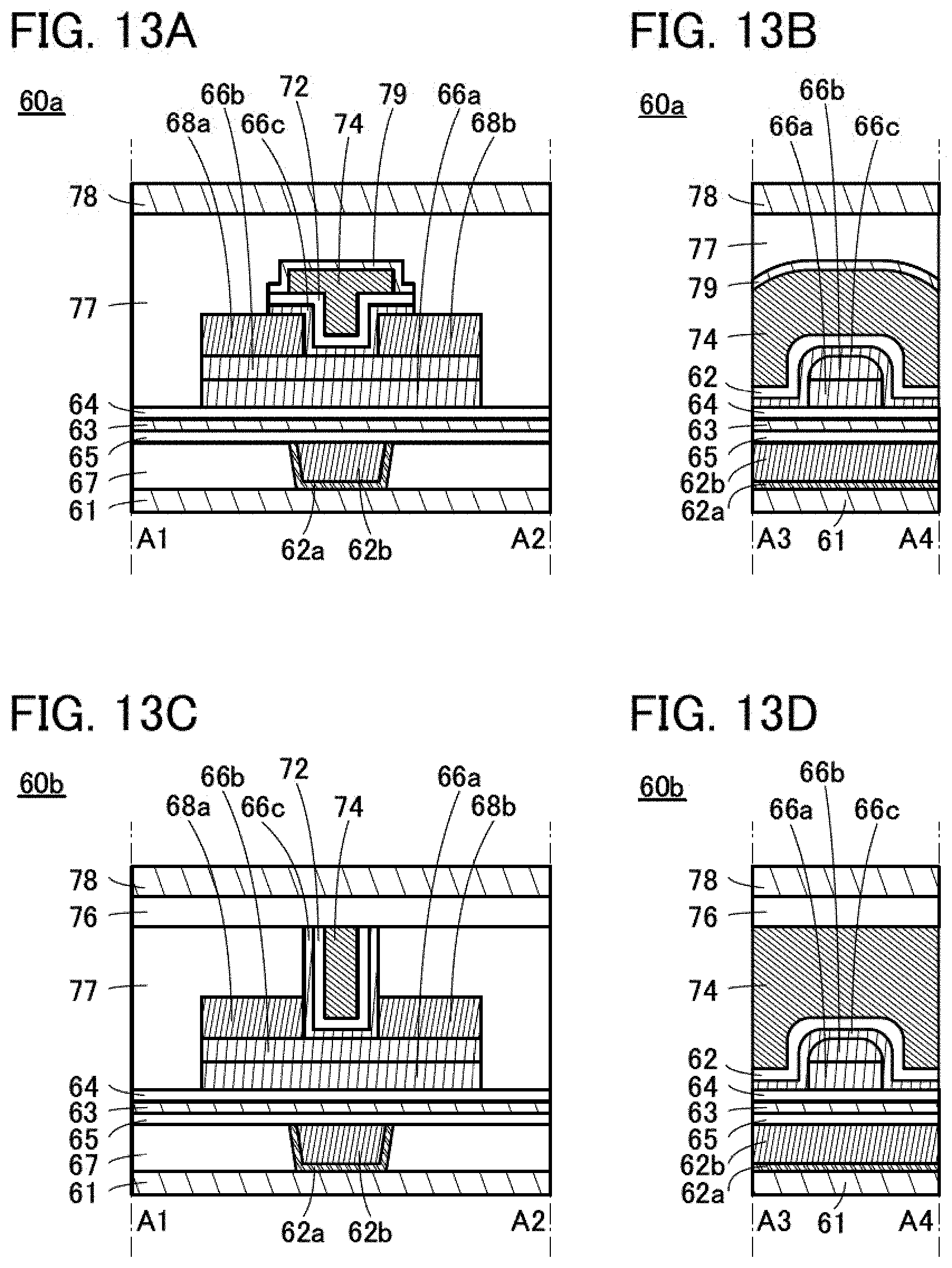 Patent US11776966 Figure 13 – Semiconductor device and method for manufacturing the semiconductor device