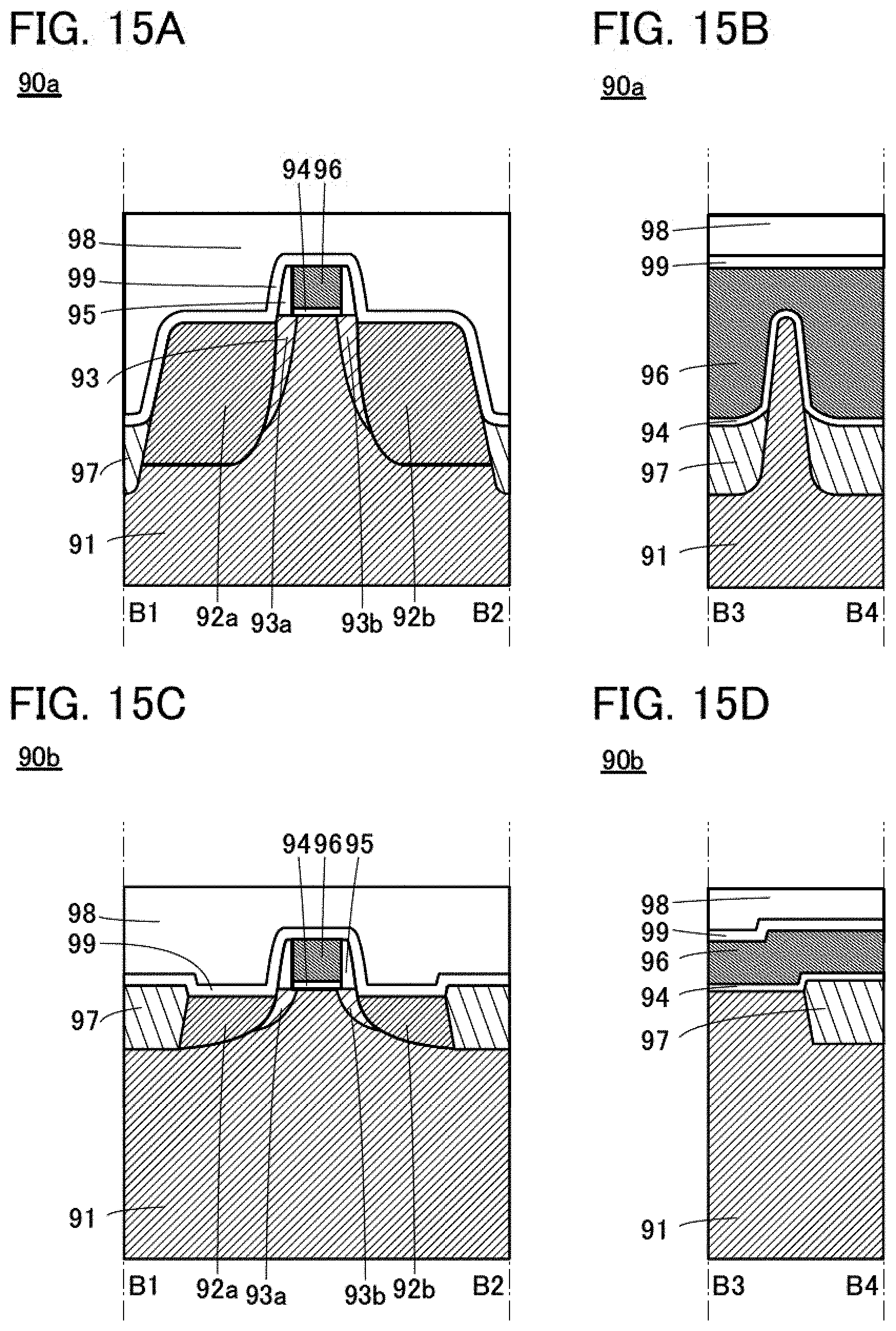 Patent US11776966 Figure 15 – Semiconductor device and method for manufacturing the semiconductor device