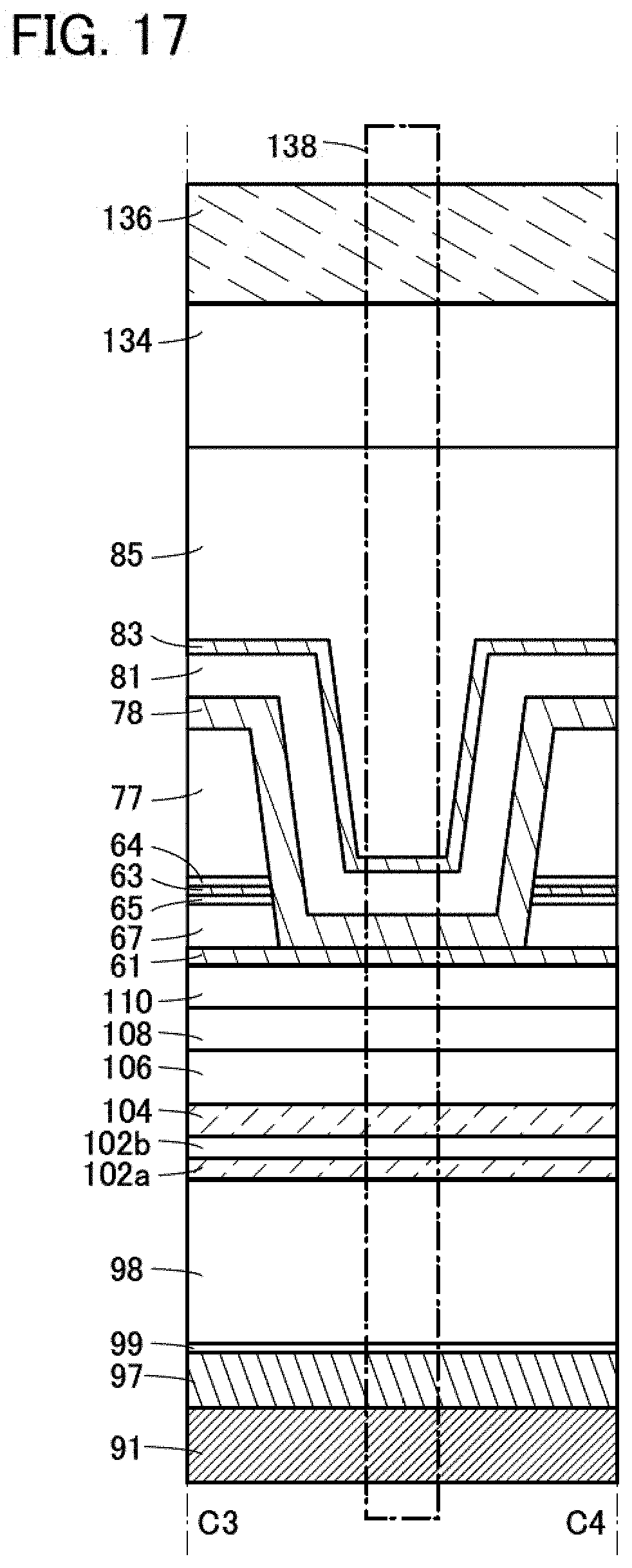 Patent US11776966 Figure 17 – Semiconductor device and method for manufacturing the semiconductor device