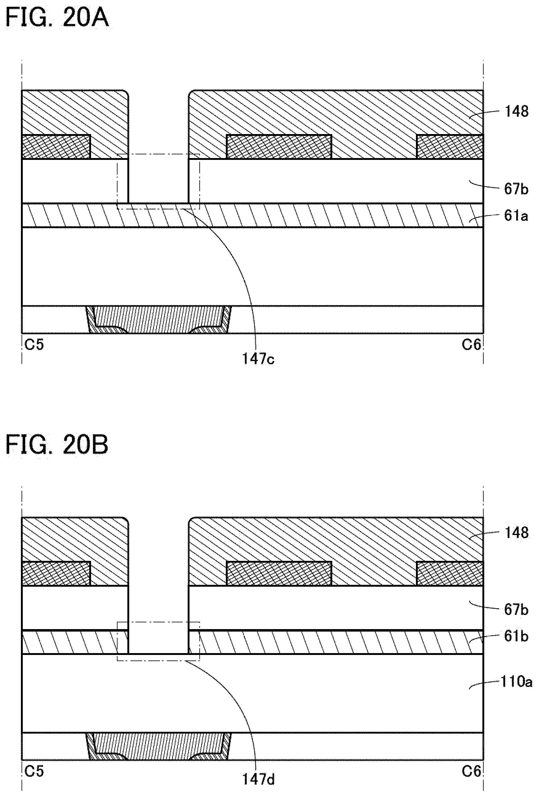 Patent US11776966 Figure 20 – Semiconductor device and method for manufacturing the semiconductor device