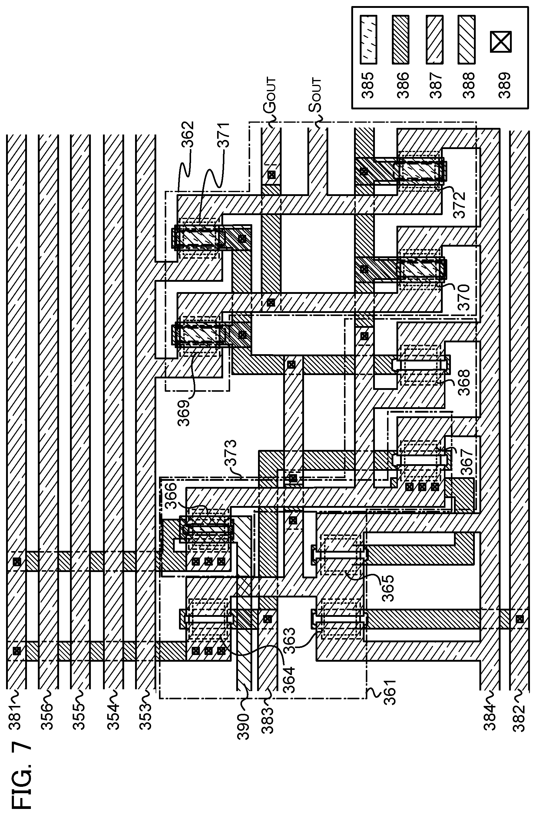 Patent US11776967 Figure 7 – Semiconductor device and manufacturing method thereof