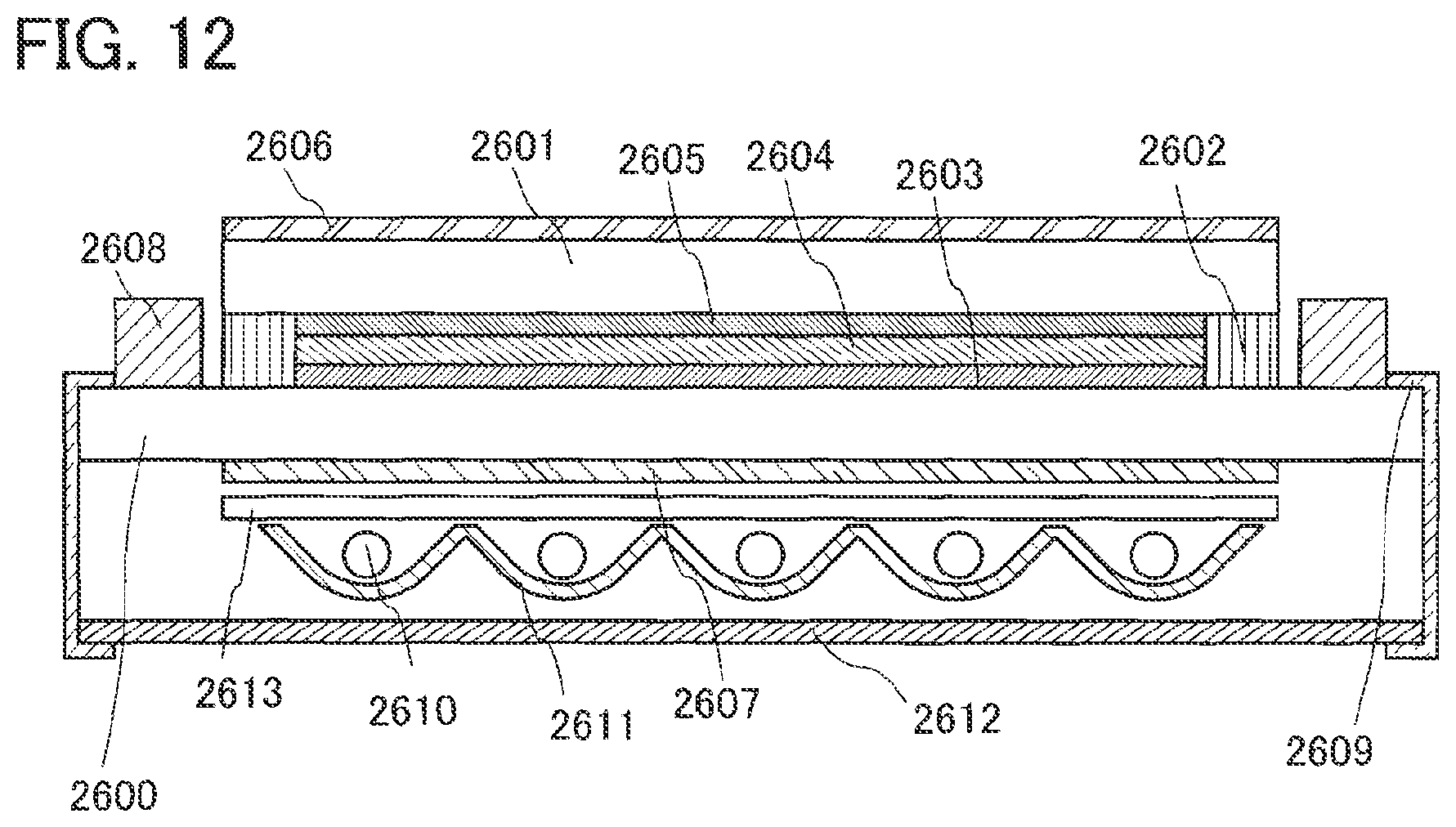 Patent US11776968 Figure 12 – Semiconductor device comprising oxide semiconductor layer