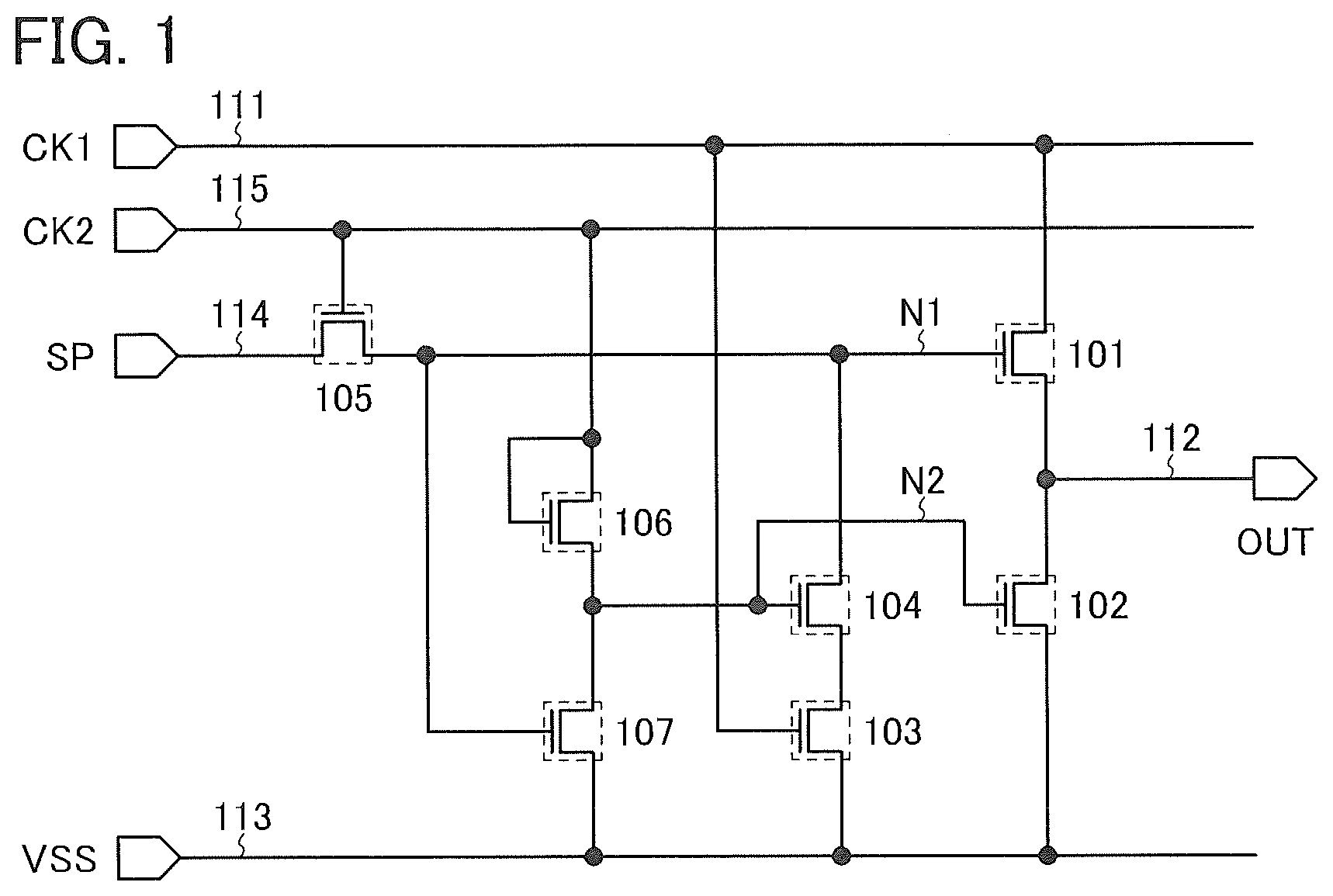 Patent US11776969 Figure 1 – Semiconductor device and electronic device