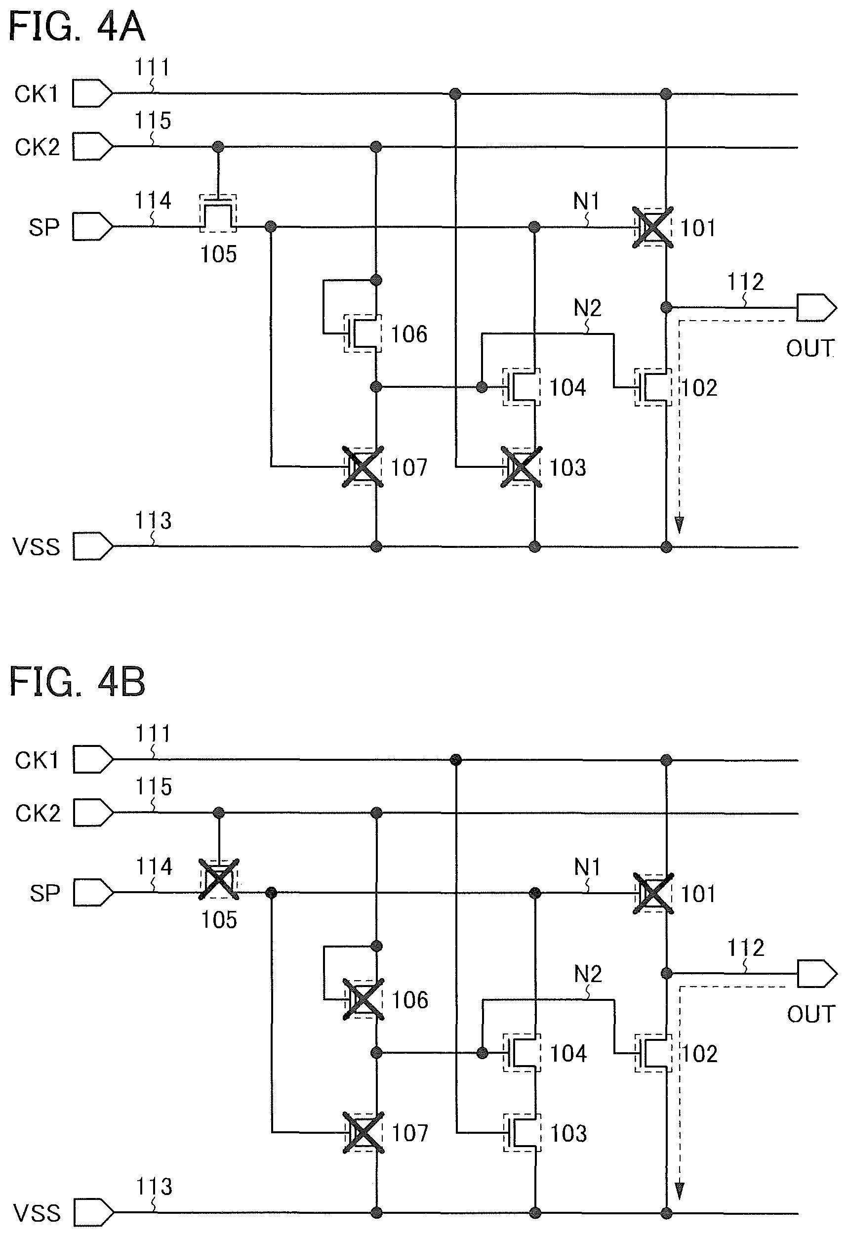 Patent US11776969 Figure 4 – Semiconductor device and electronic device