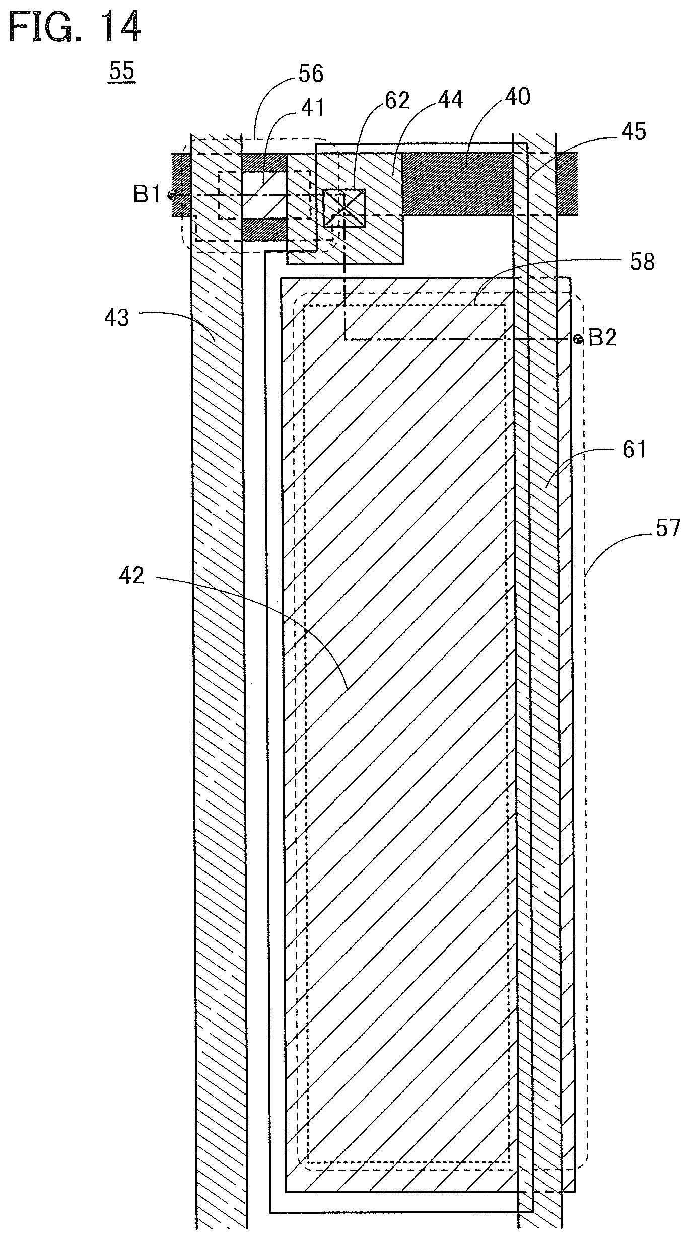 Patent US11776969 Figure 14 – Semiconductor device and electronic device