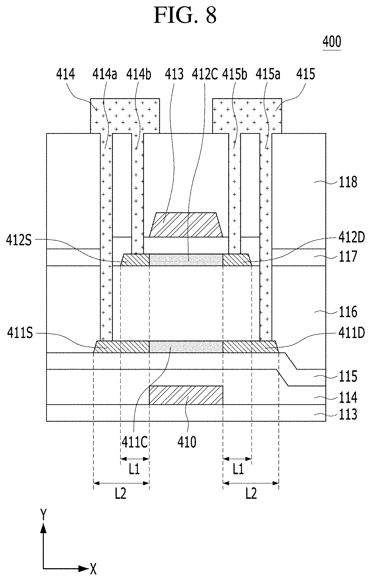 Patent US11776970 Figure 7 – Display device