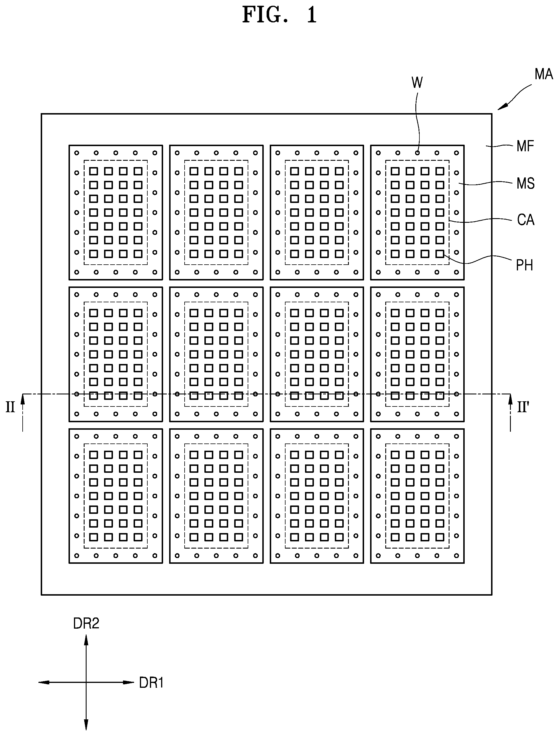 Patent US11776972 Figure 1 – Method and apparatus for manufacturing mask assembly and method of manufacturing display device