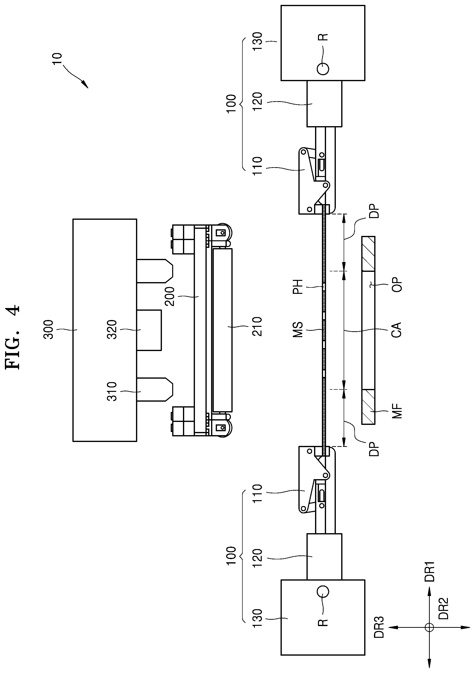 Patent US11776972 Figure 4 – Method and apparatus for manufacturing mask assembly and method of manufacturing display device