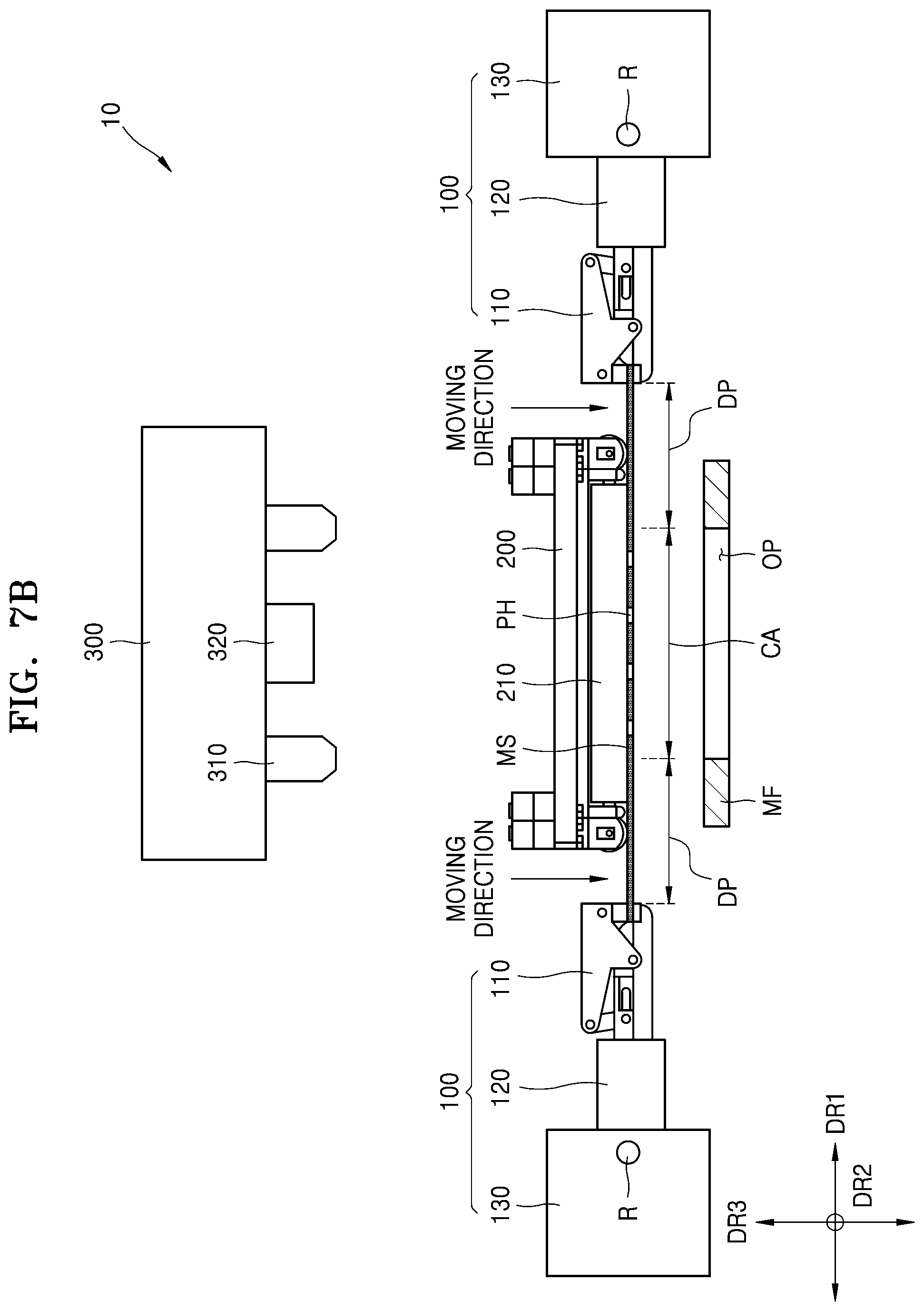 Patent US11776972 Figure 8 – Method and apparatus for manufacturing mask assembly and method of manufacturing display device