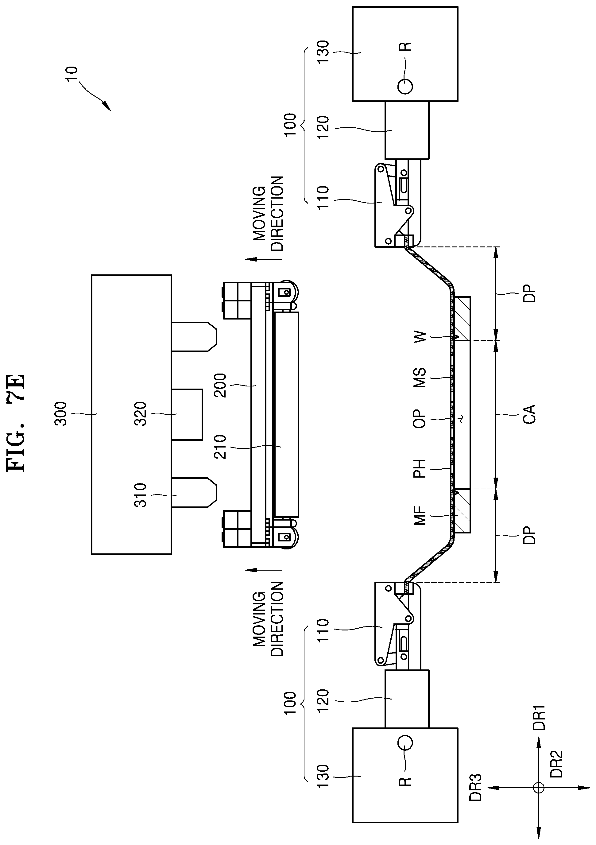 Patent US11776972 Figure 11 – Method and apparatus for manufacturing mask assembly and method of manufacturing display device