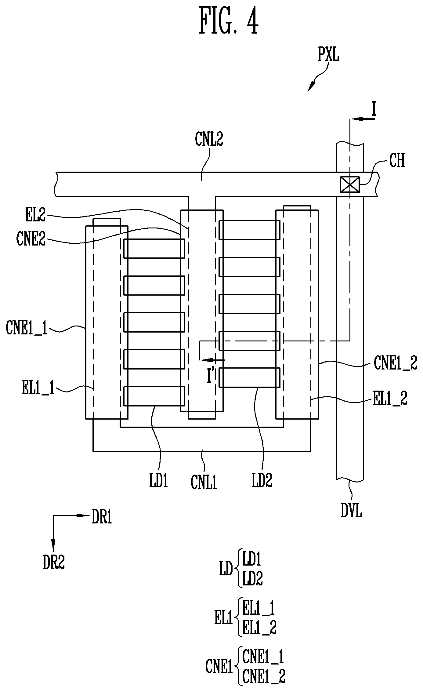 Patent US11776973 Figure 4 – Method of manufacturing display device