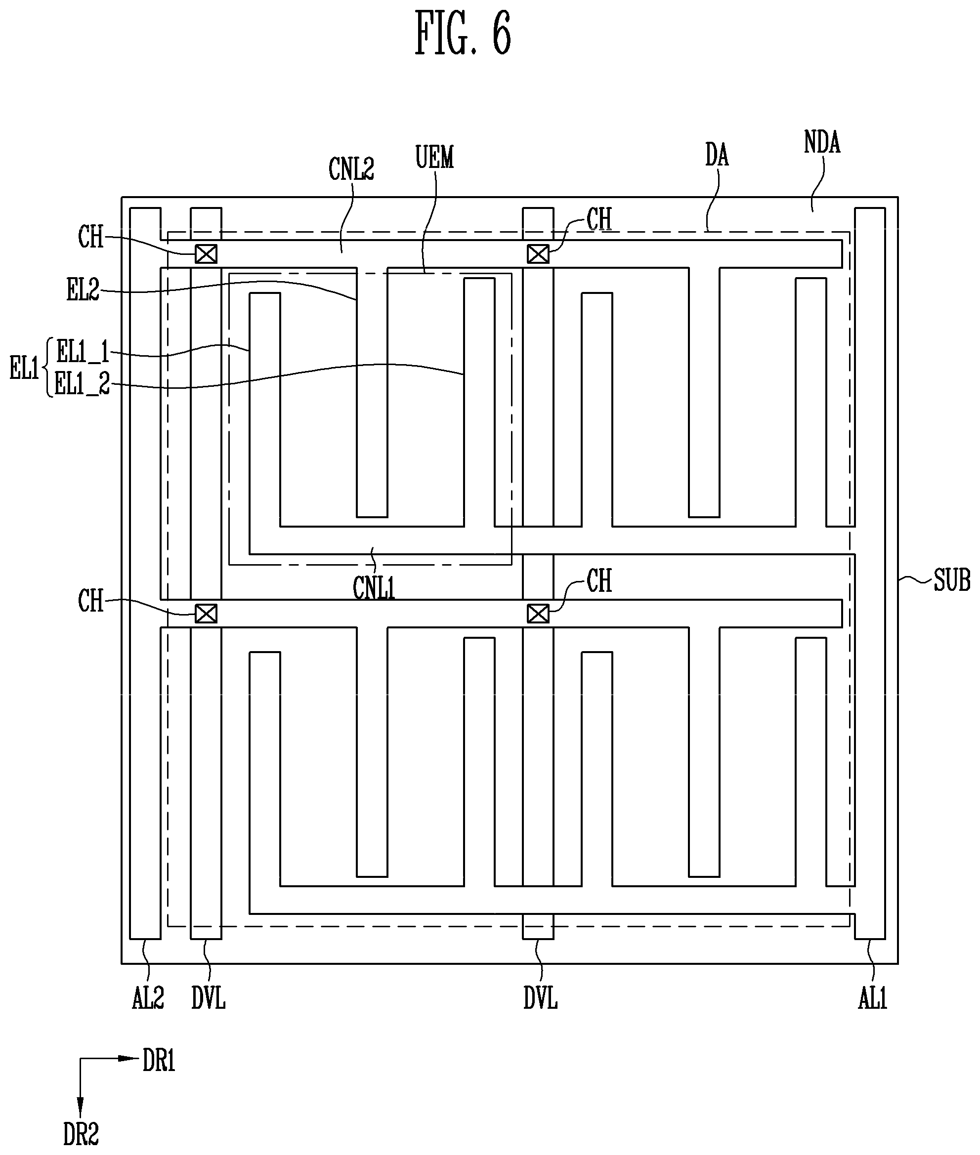 Patent US11776973 Figure 6 – Method of manufacturing display device