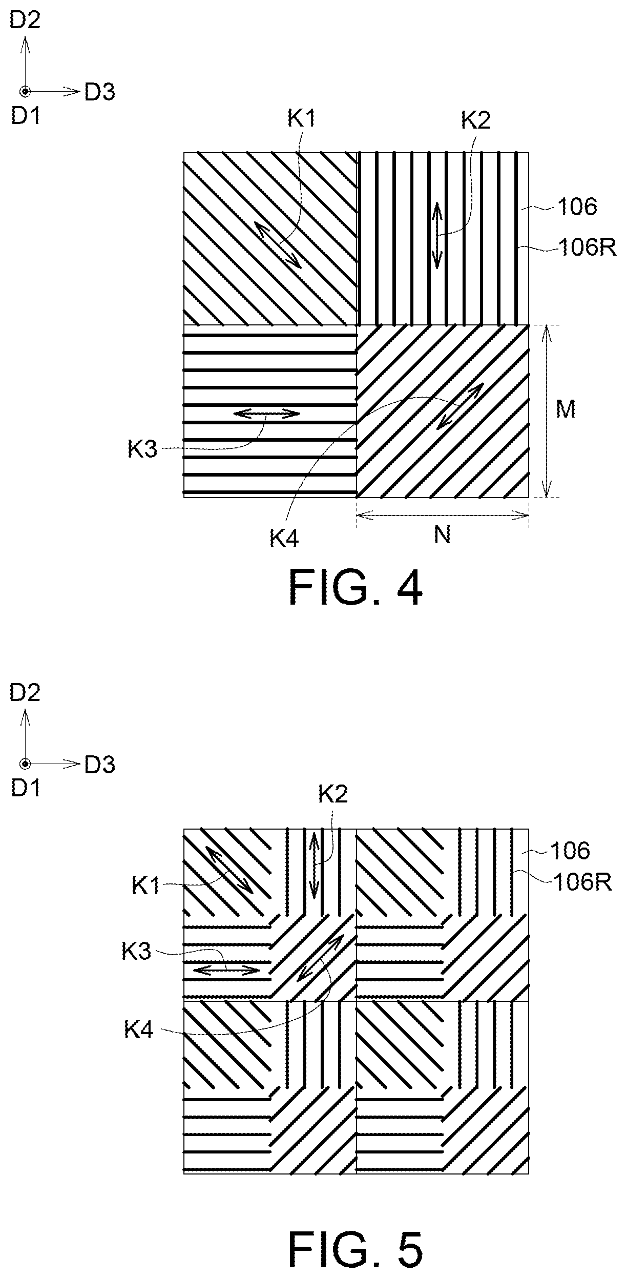 Patent US11776979 Figure 4 – Photosensitive device comprising patterned semiconductor polarizer