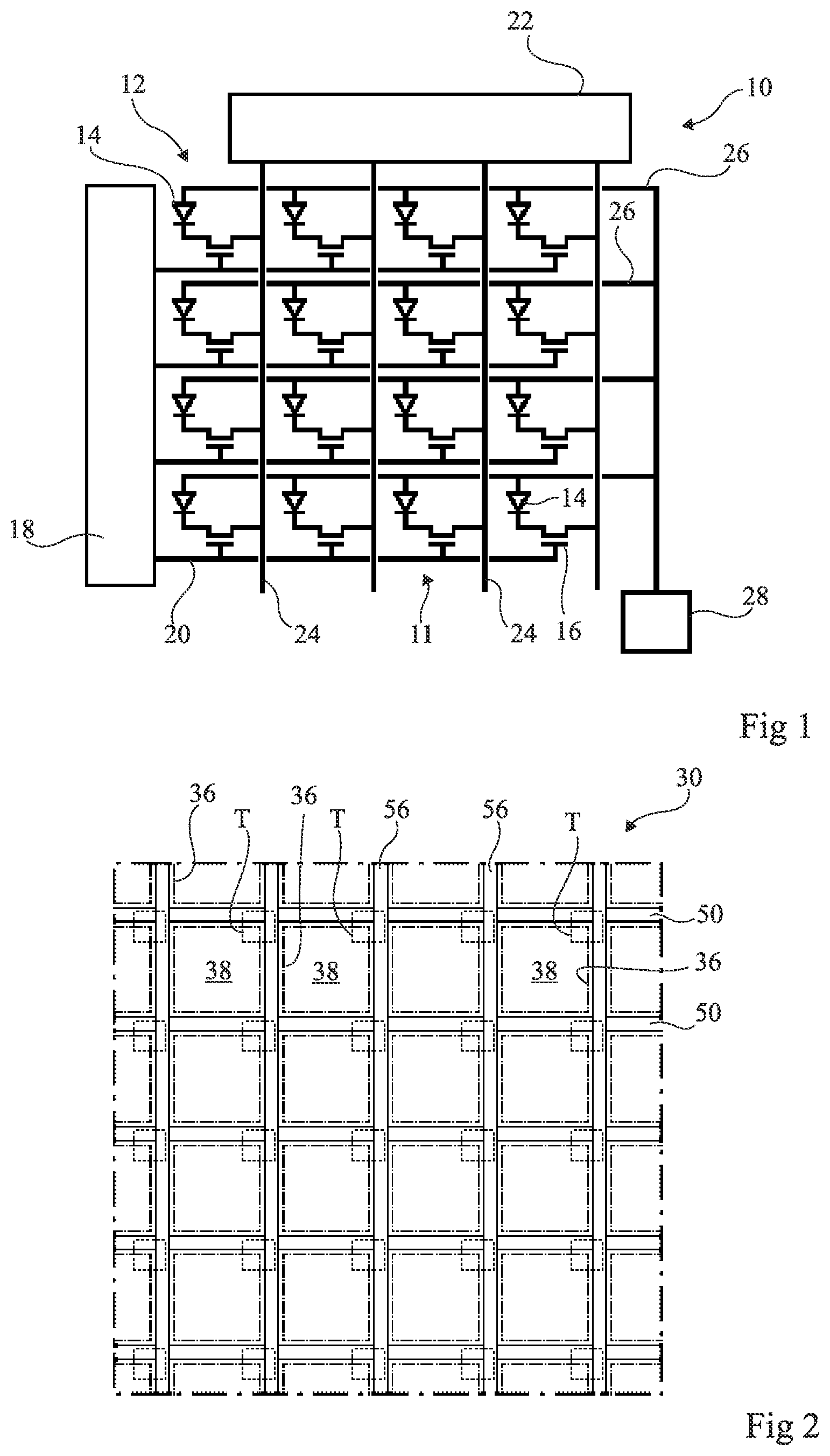 Patent US11776984 Figure 1 – Image sensor comprising an angular filter