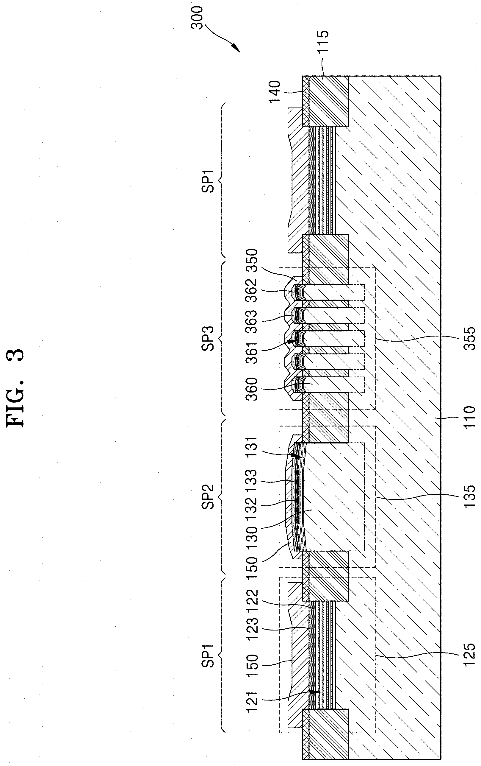 Patent US11776988 Figure 3 – Micro light-emitting display apparatus and method of manufacturing the same
