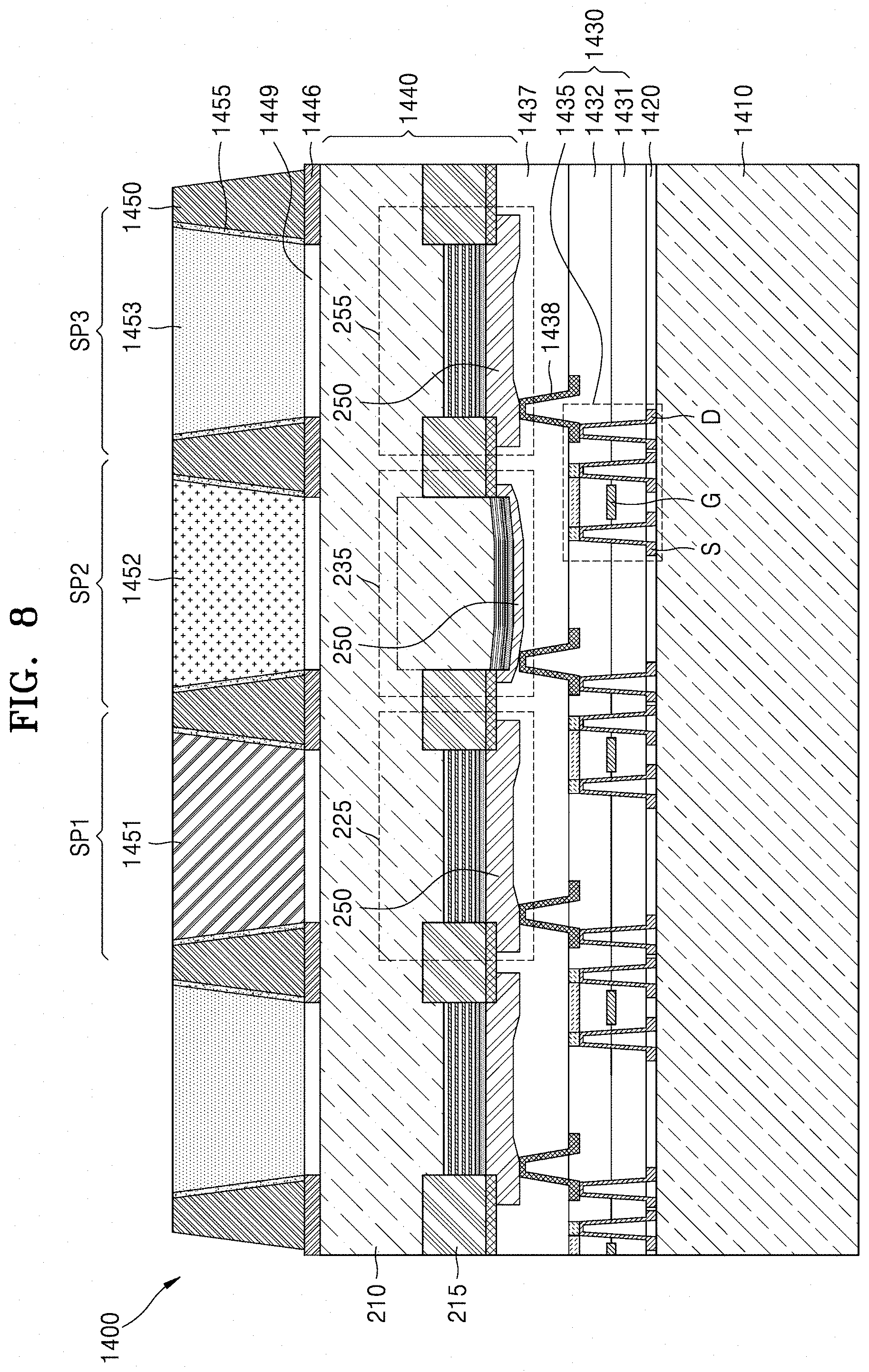 Patent US11776988 Figure 9 – Micro light-emitting display apparatus and method of manufacturing the same