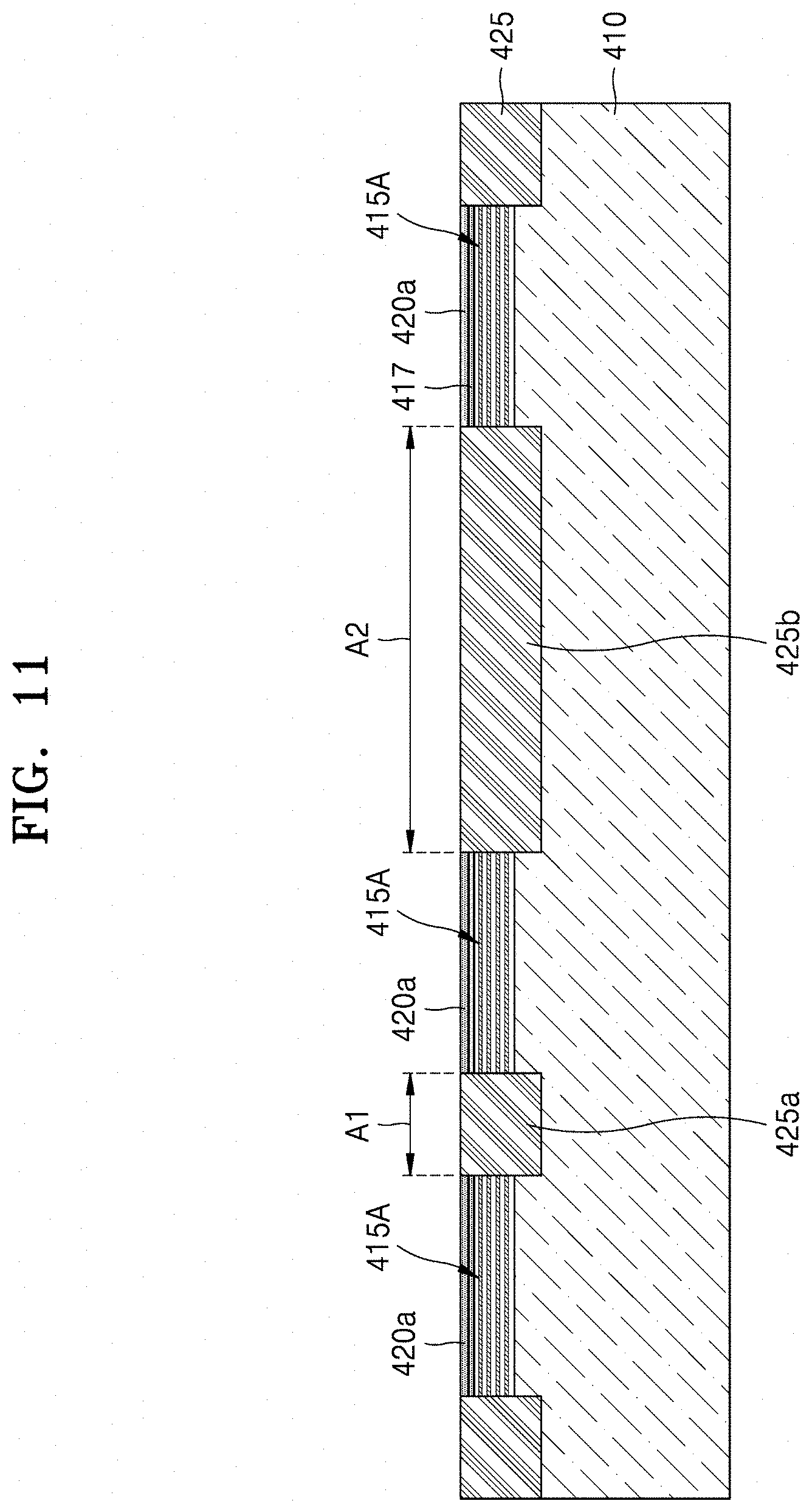 Patent US11776988 Figure 12 – Micro light-emitting display apparatus and method of manufacturing the same