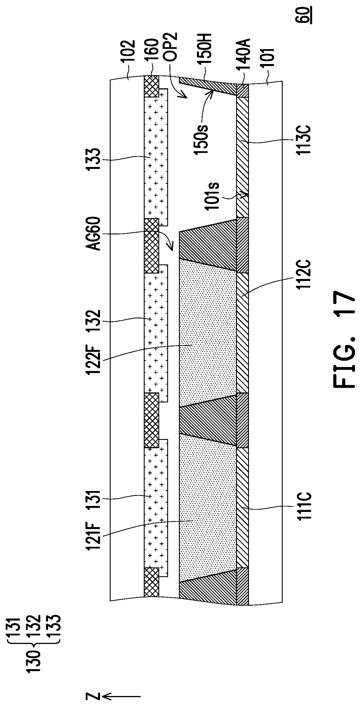 Patent US11776990 Figure 17 – Micro light-emitting diode display panel