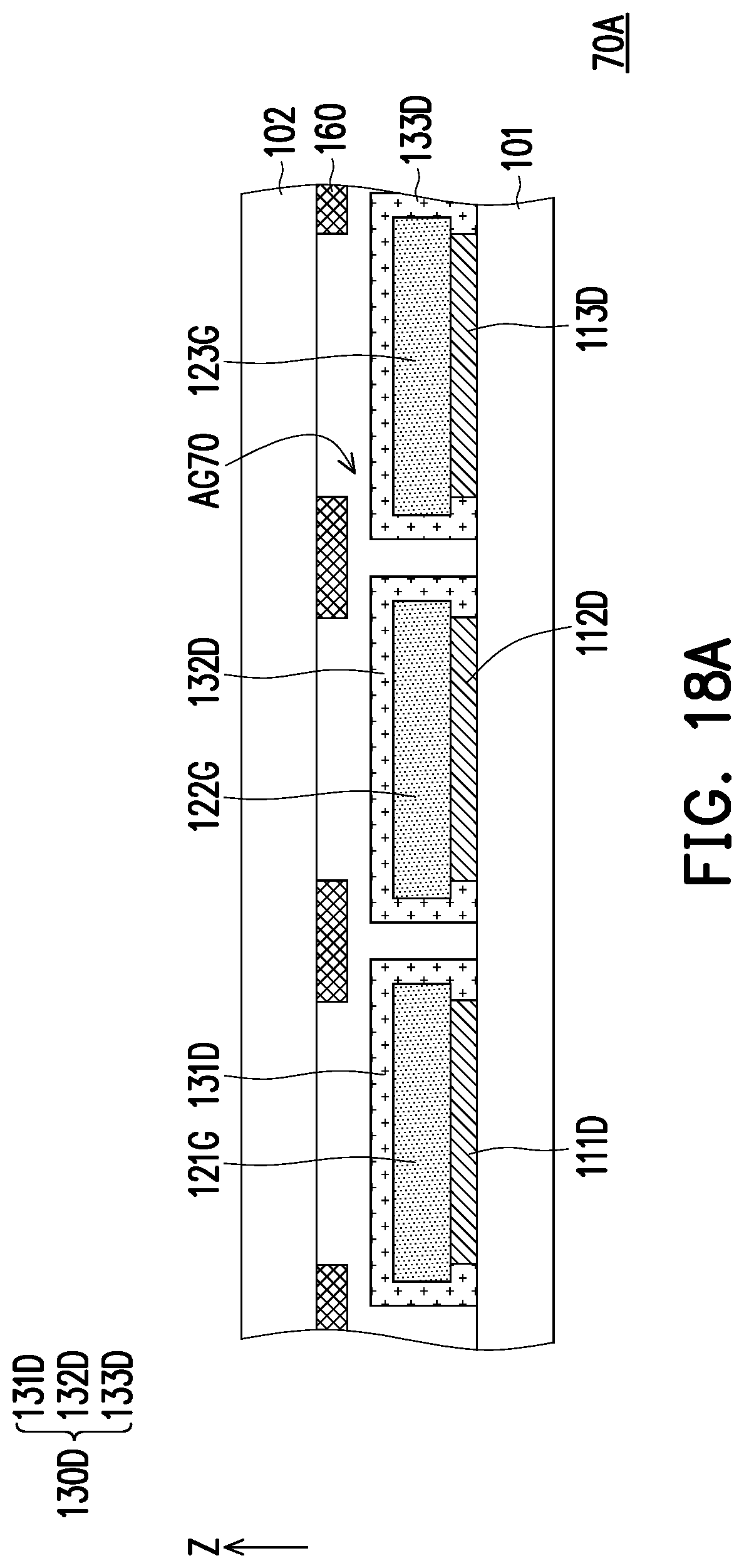 Patent US11776990 Figure 18 – Micro light-emitting diode display panel