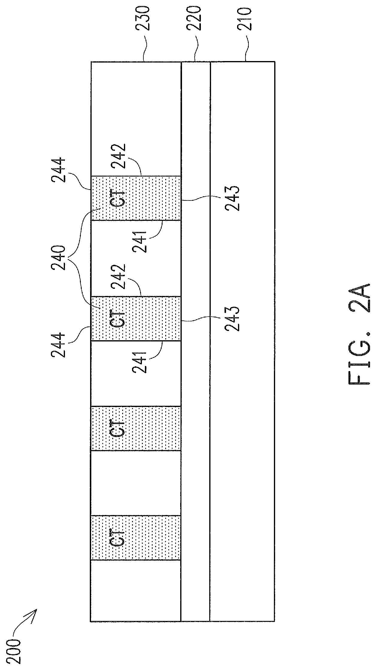 Patent US11776991 Figure 2 – High density metal insulator metal capacitor
