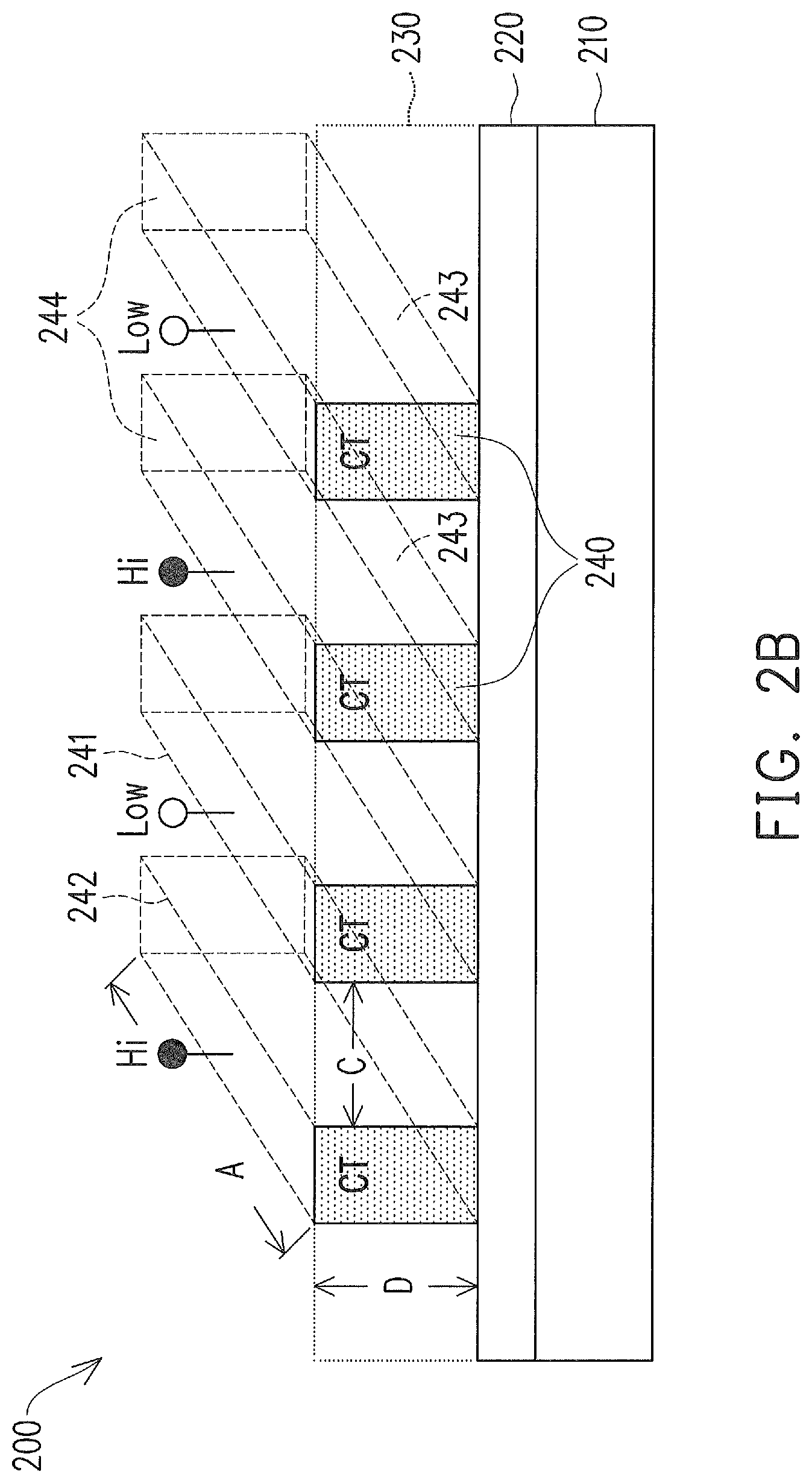 Patent US11776991 Figure 3 – High density metal insulator metal capacitor